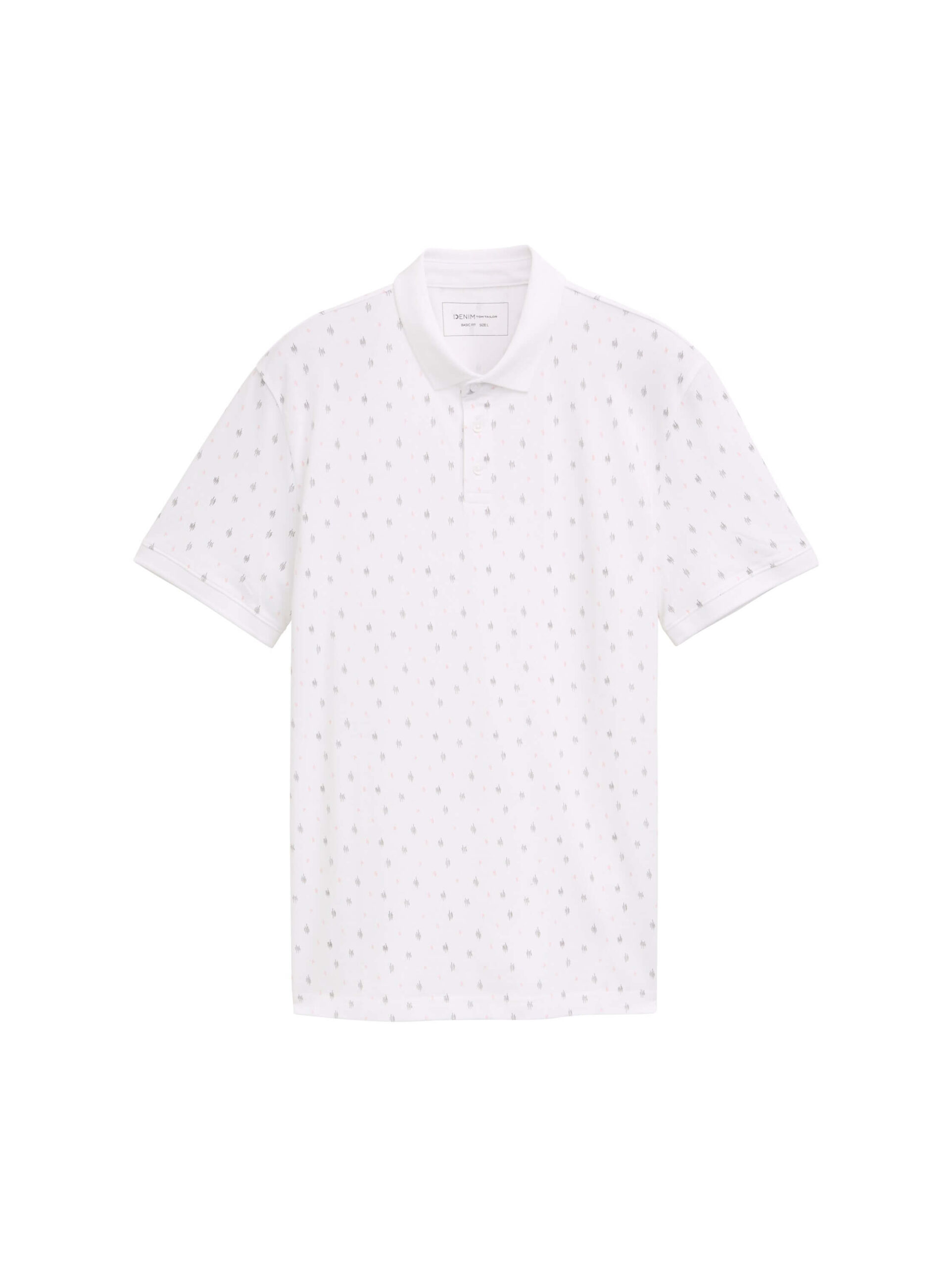 all over printed polo