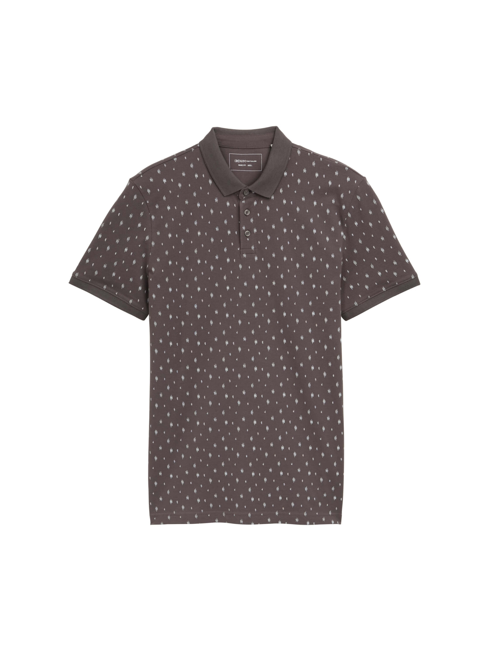 all over printed polo