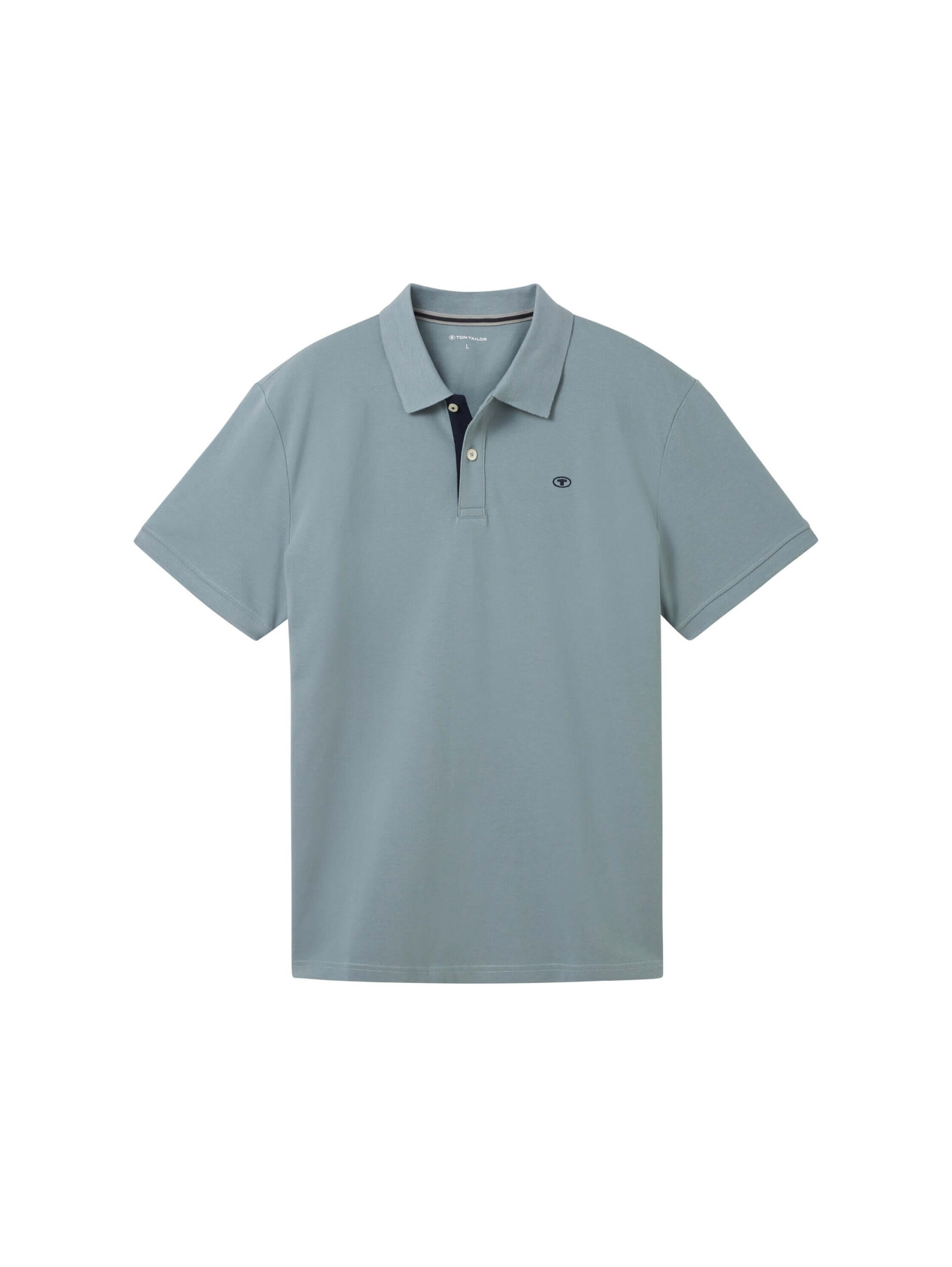 basic polo with contrast