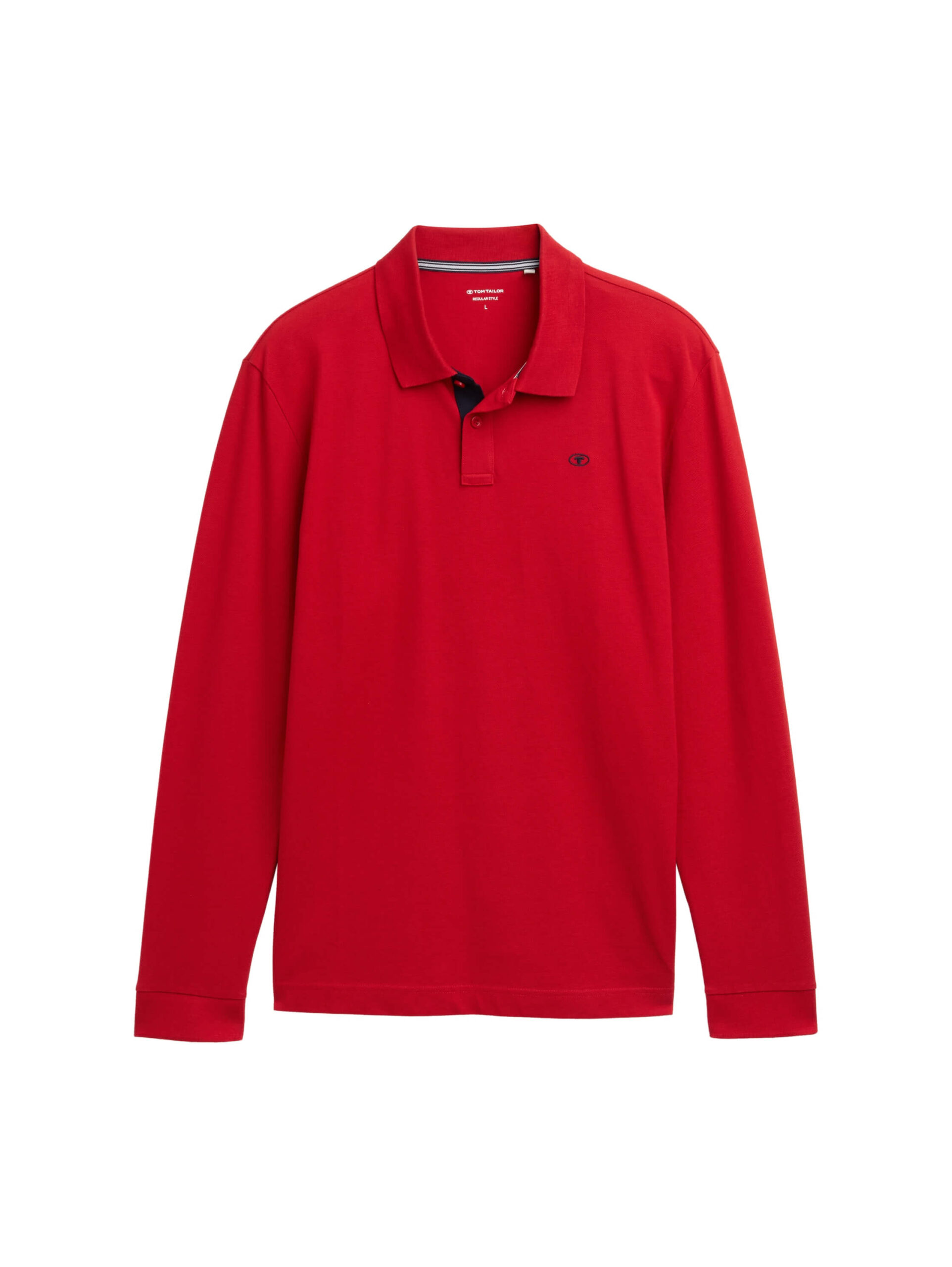 basic polo with contrast
