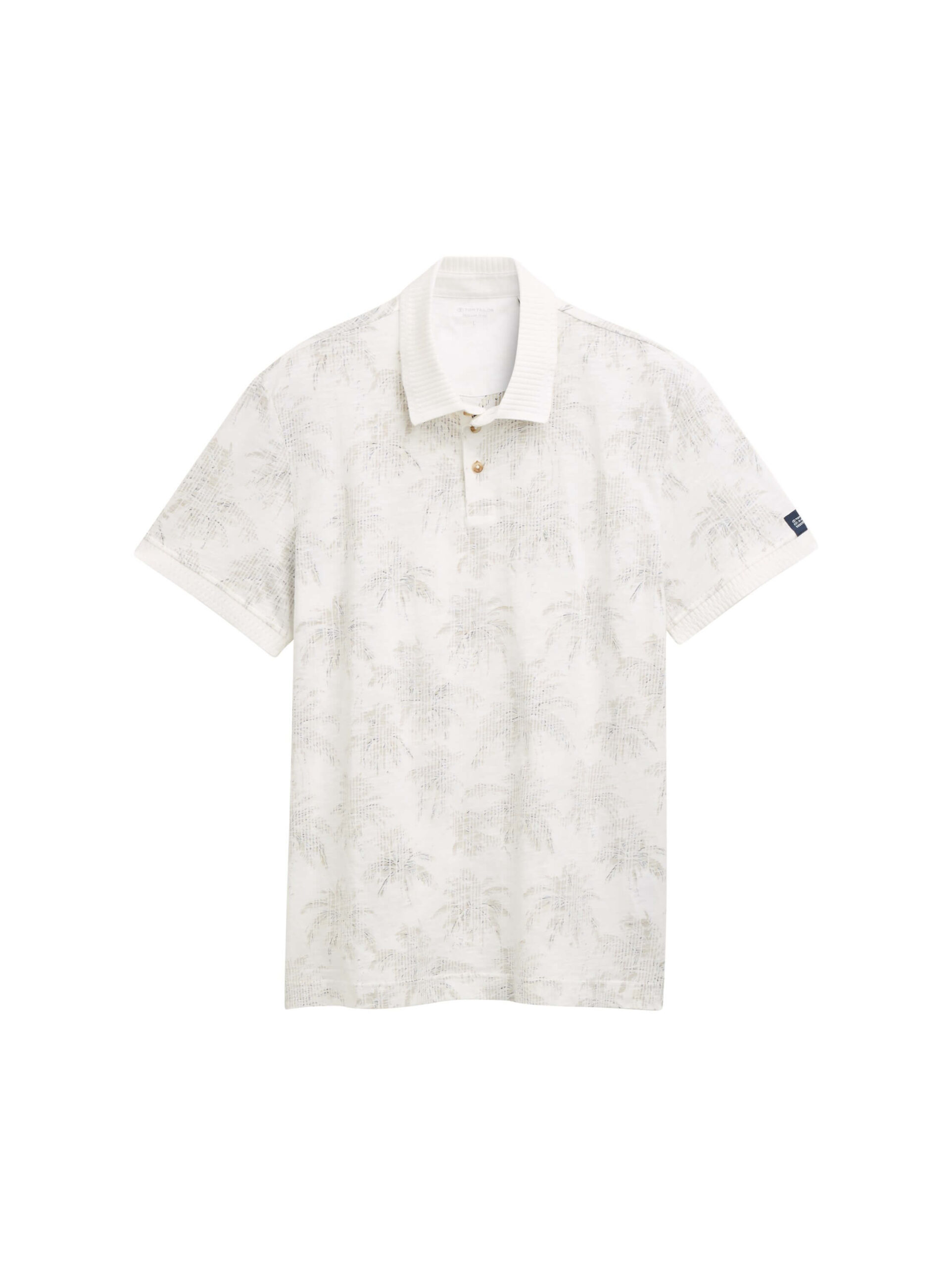 allover printed polo