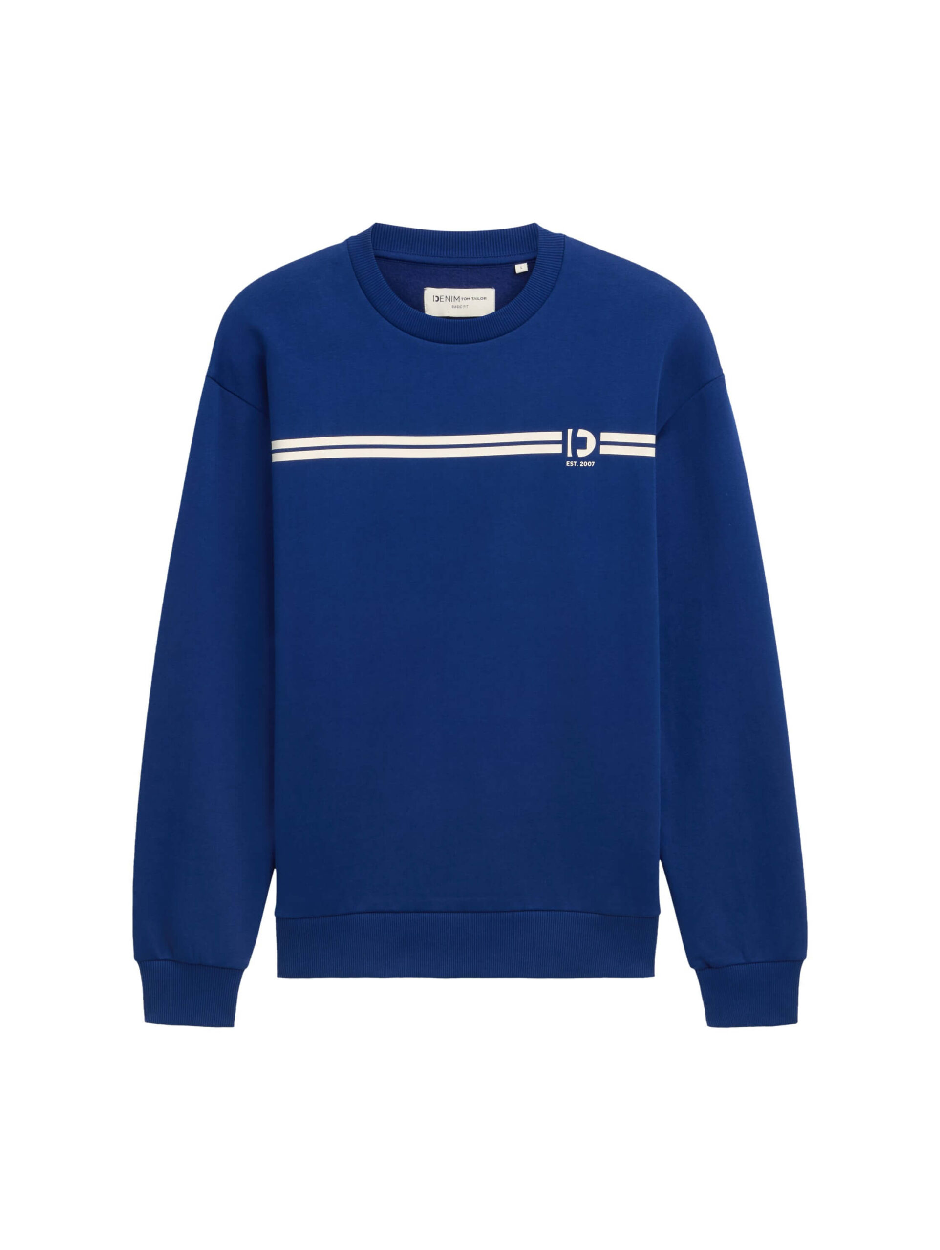 Sweatshirt with a logo print