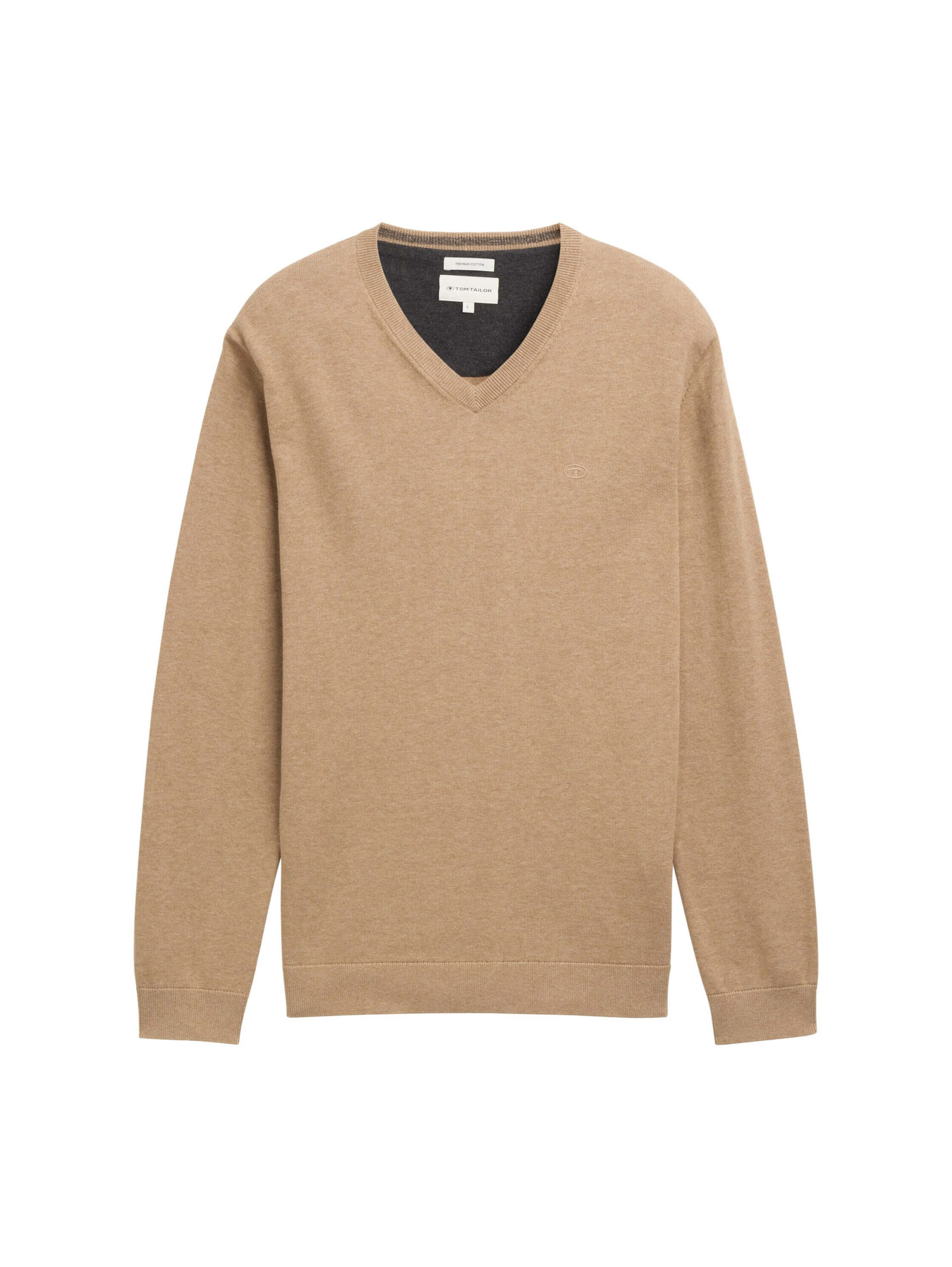 basic v-neck knit