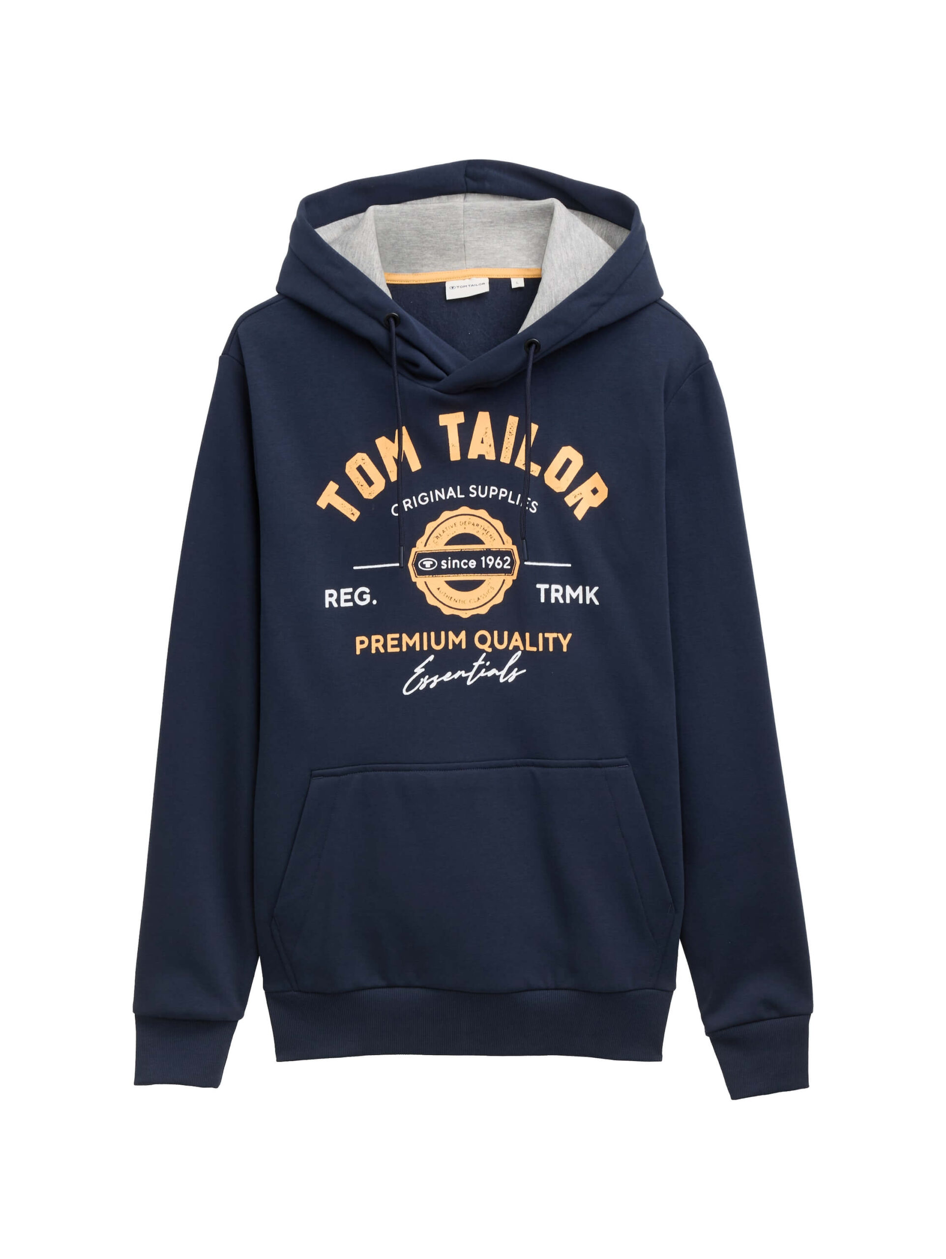 Hoodie sweatshirt with logo print