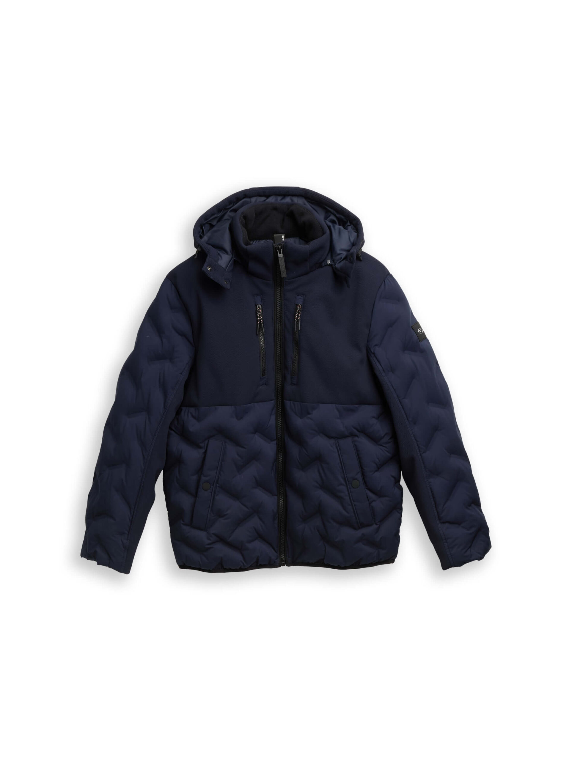hybrid puffer jacket