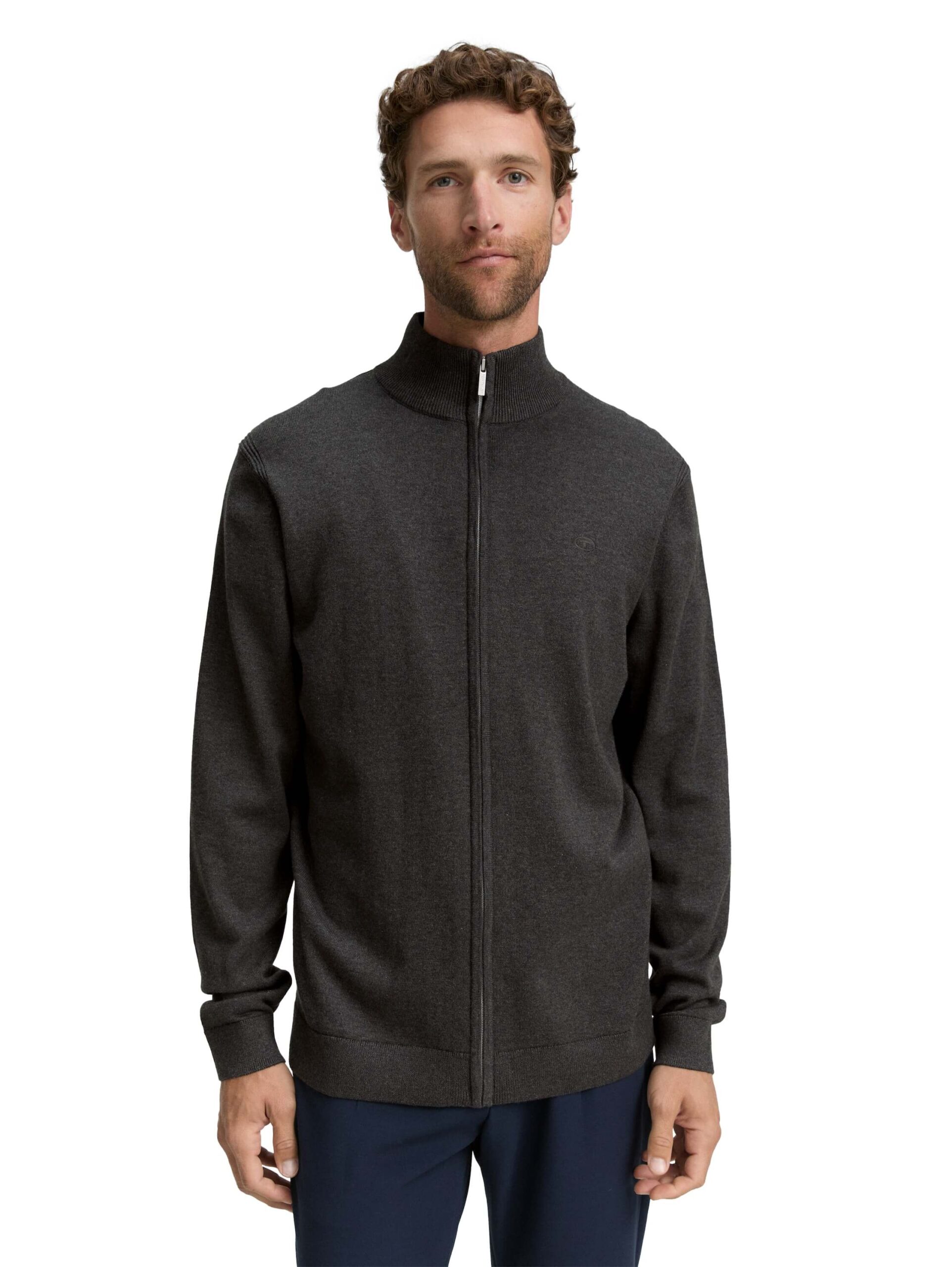 basic knit jacket