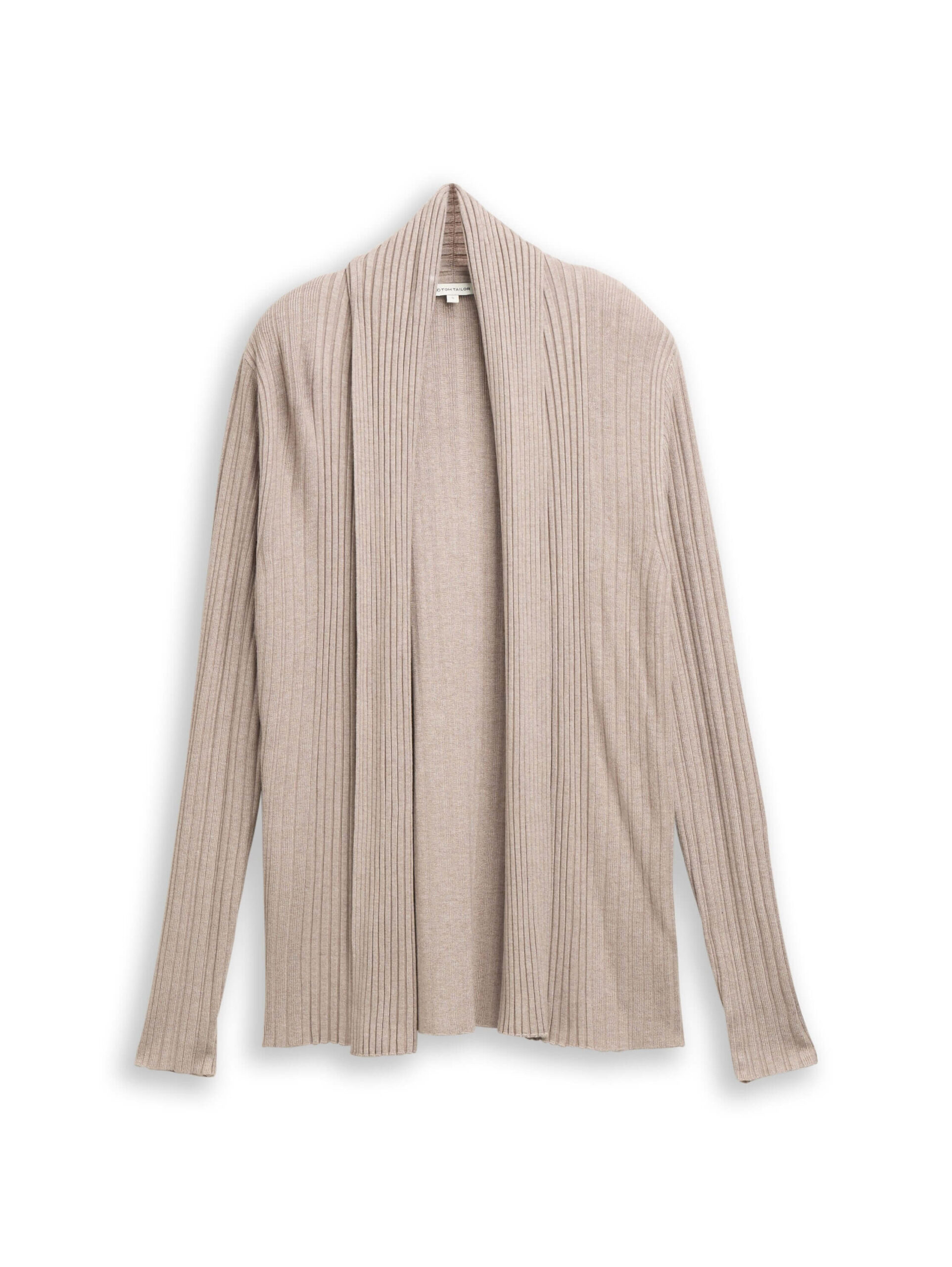knit rib cardigan