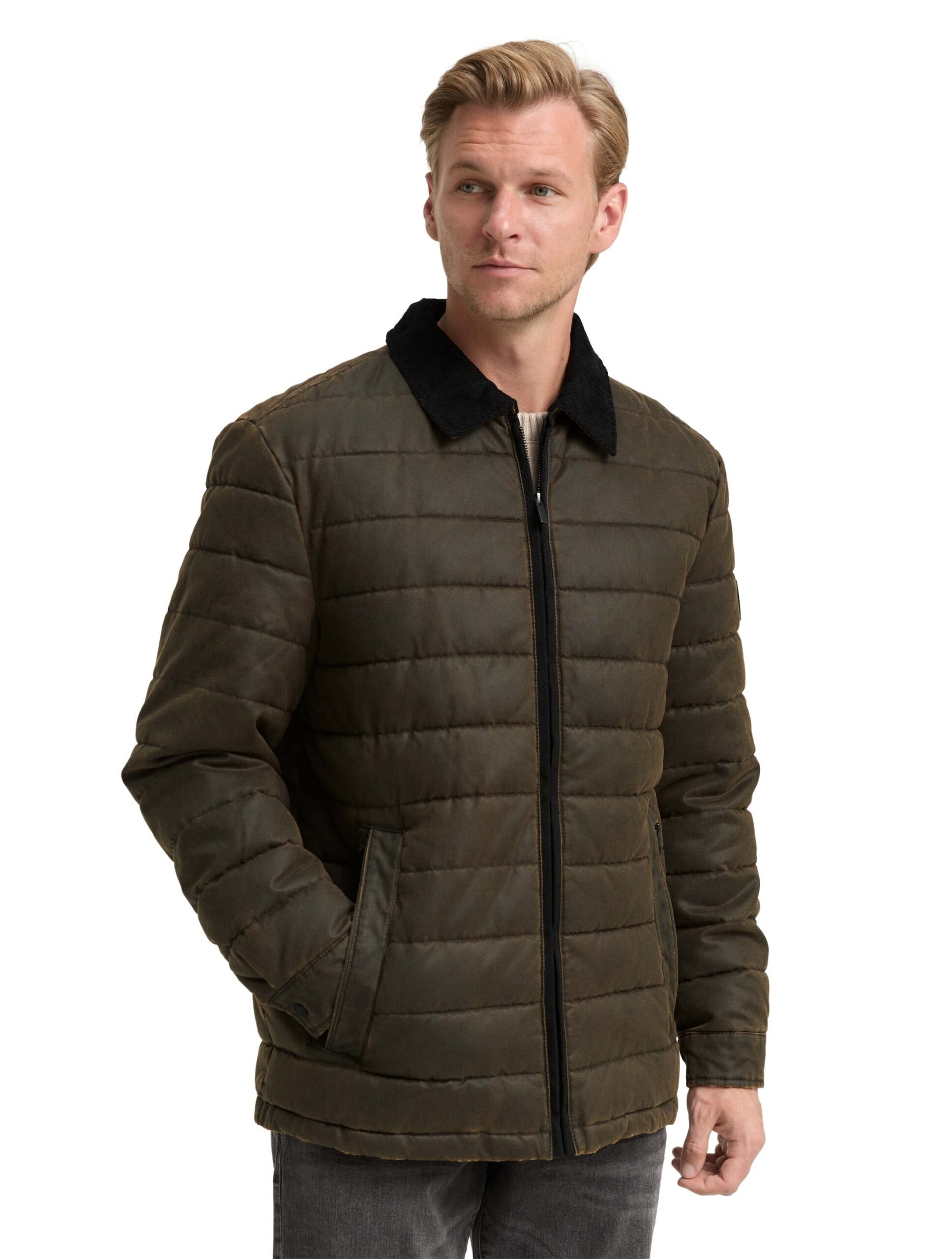 midlayer coated overshirt