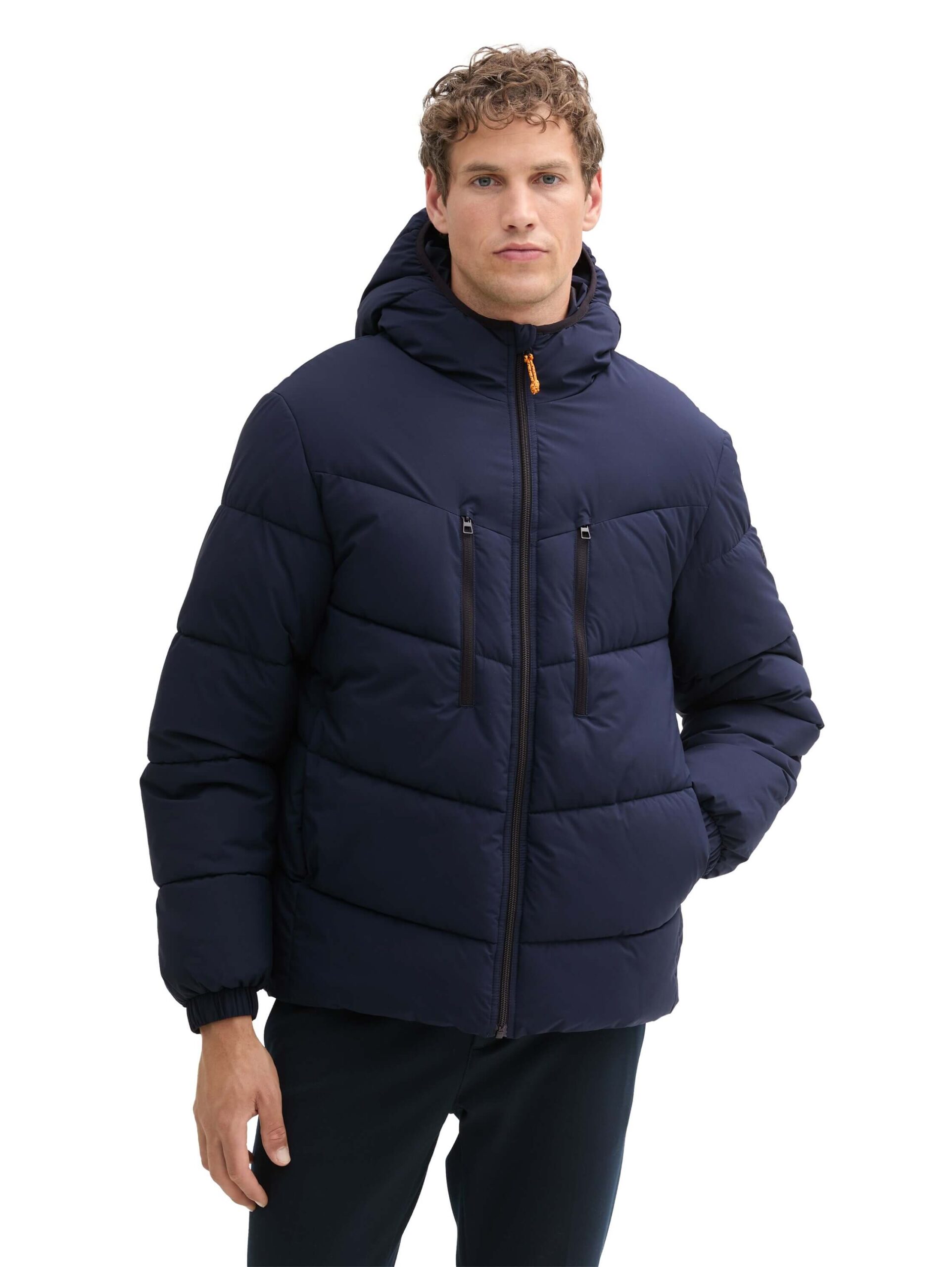Hooded puffer jacket