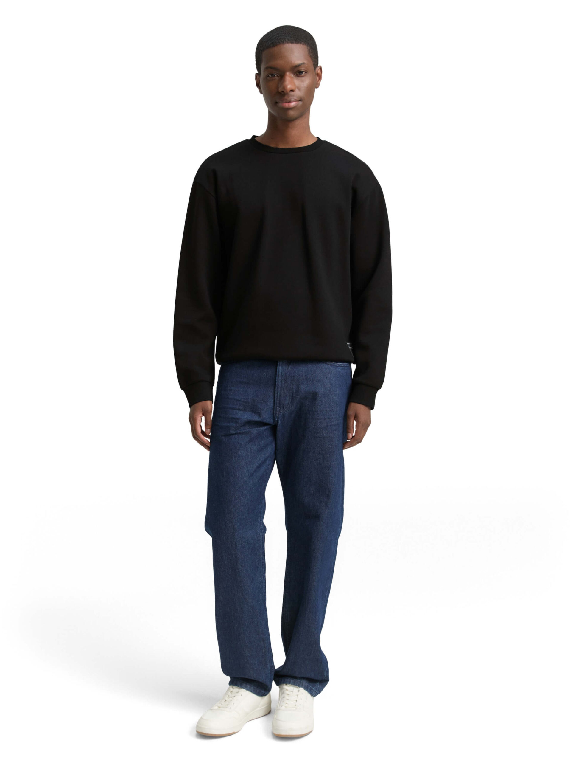 solid crewneck sweatshirt