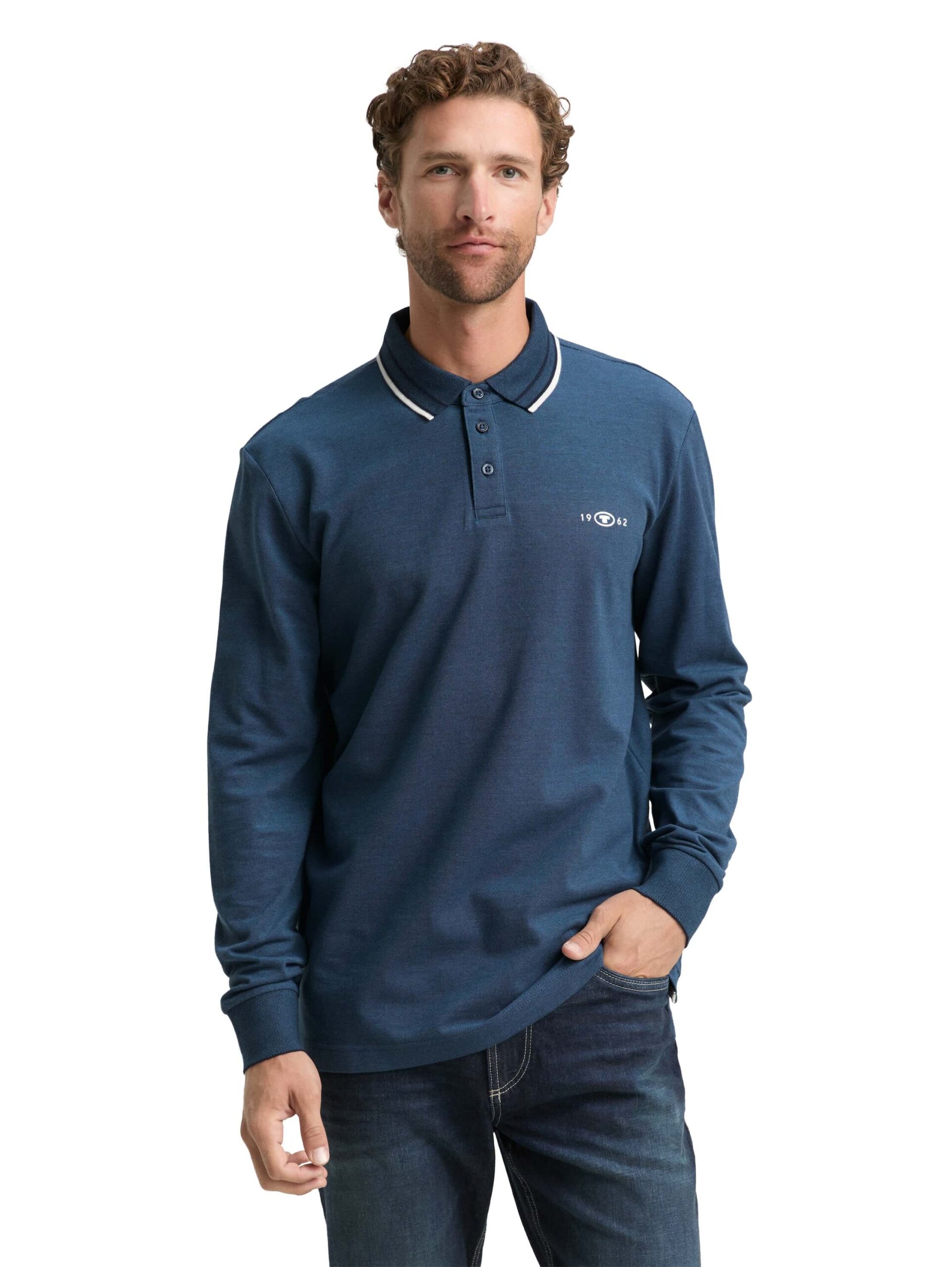 detailed polo shirt