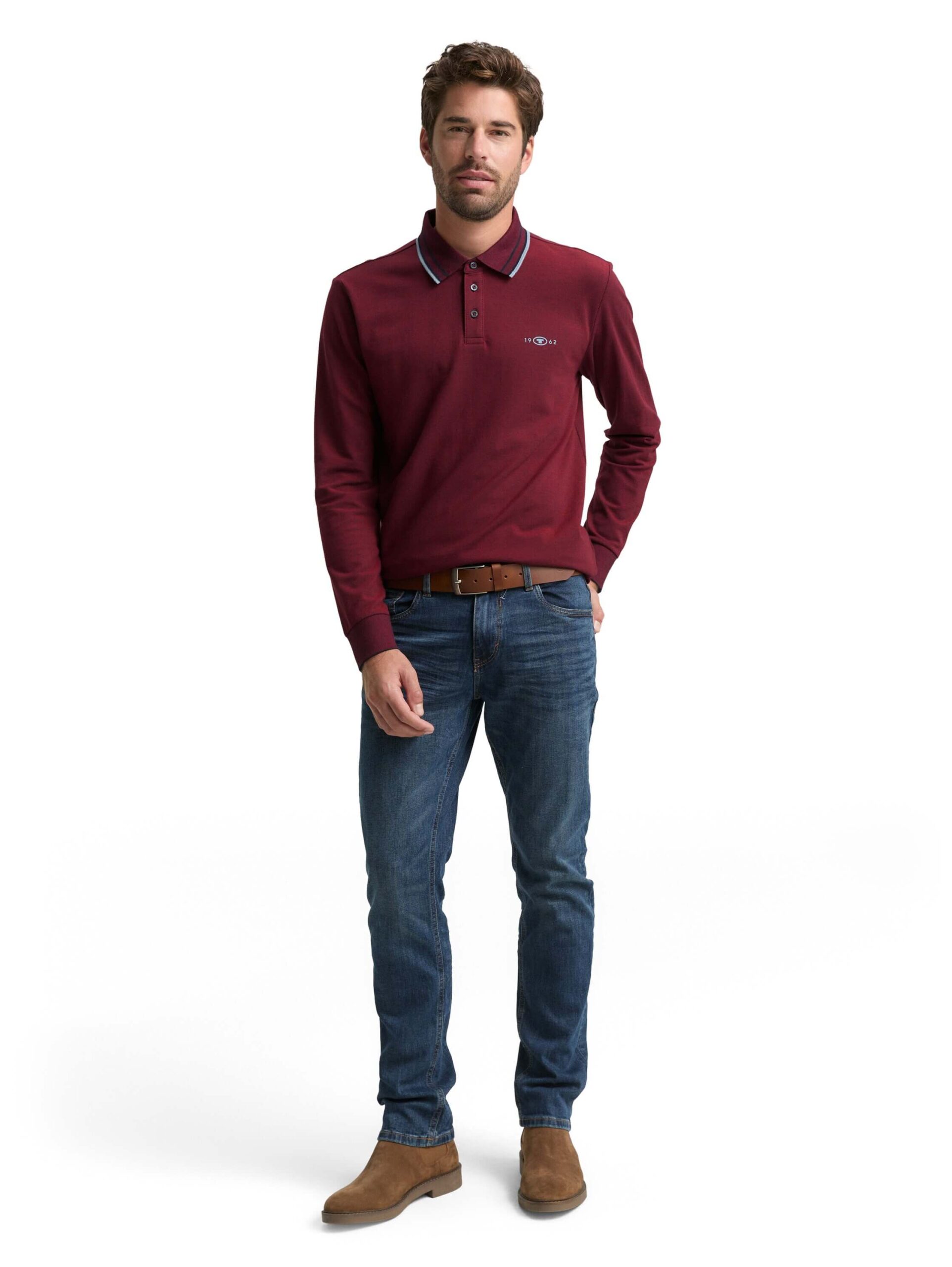 detailed polo shirt