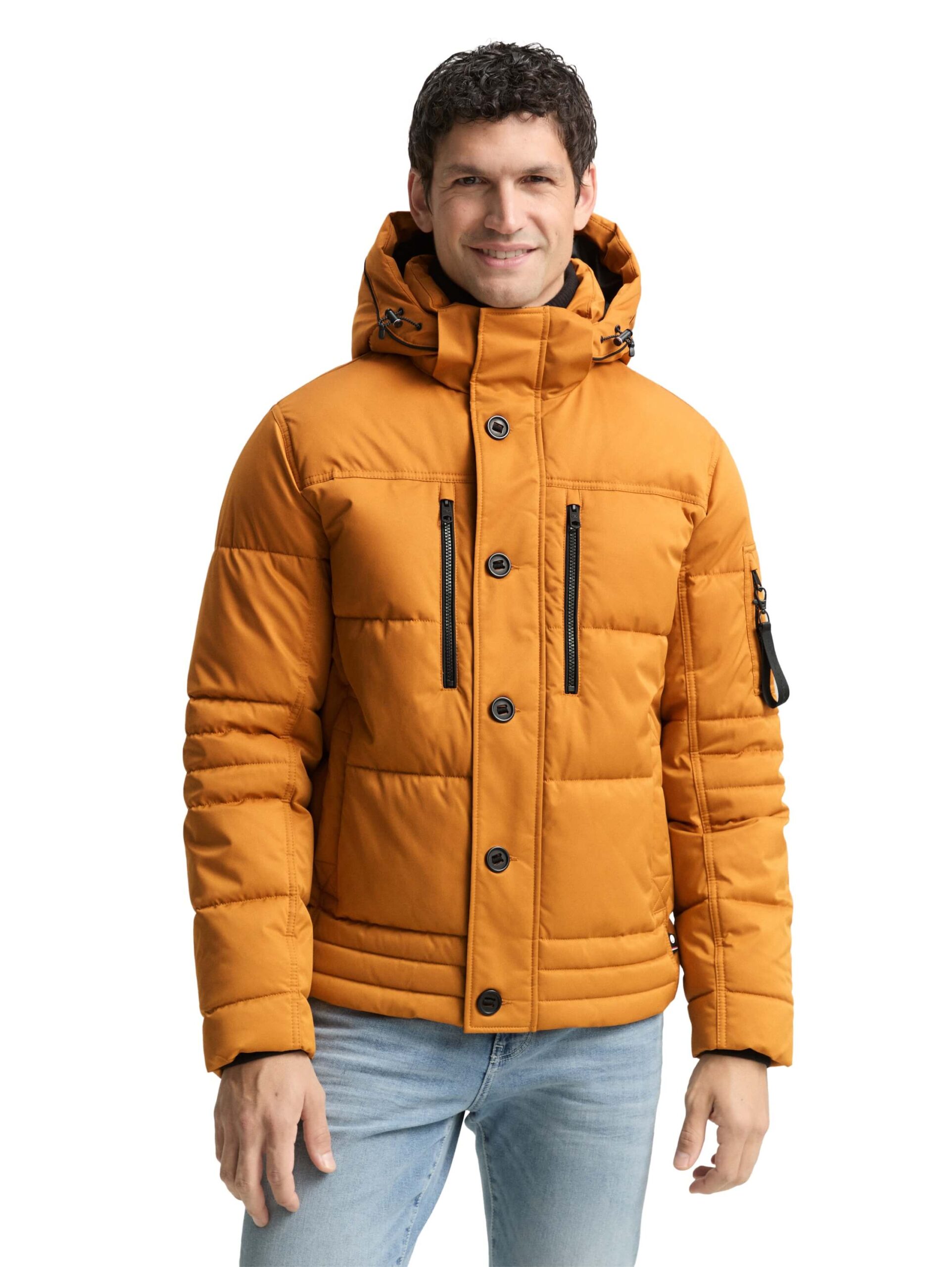 puffer jacket with hood