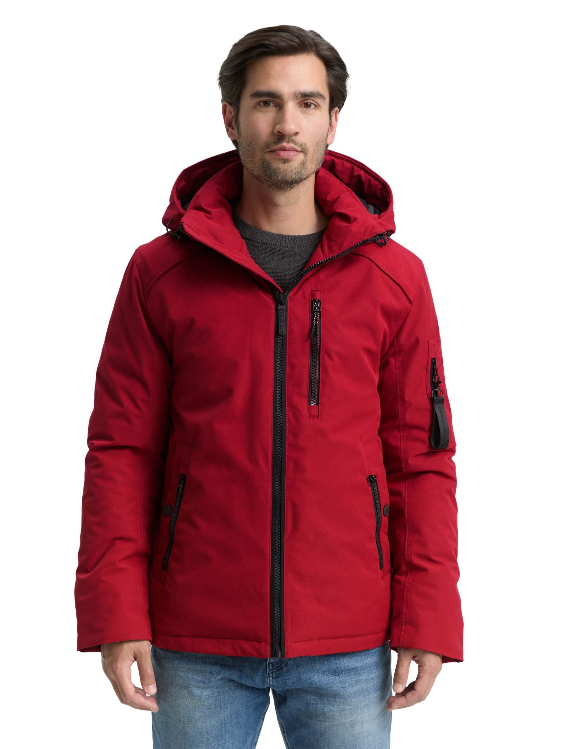 padded jacket with hood