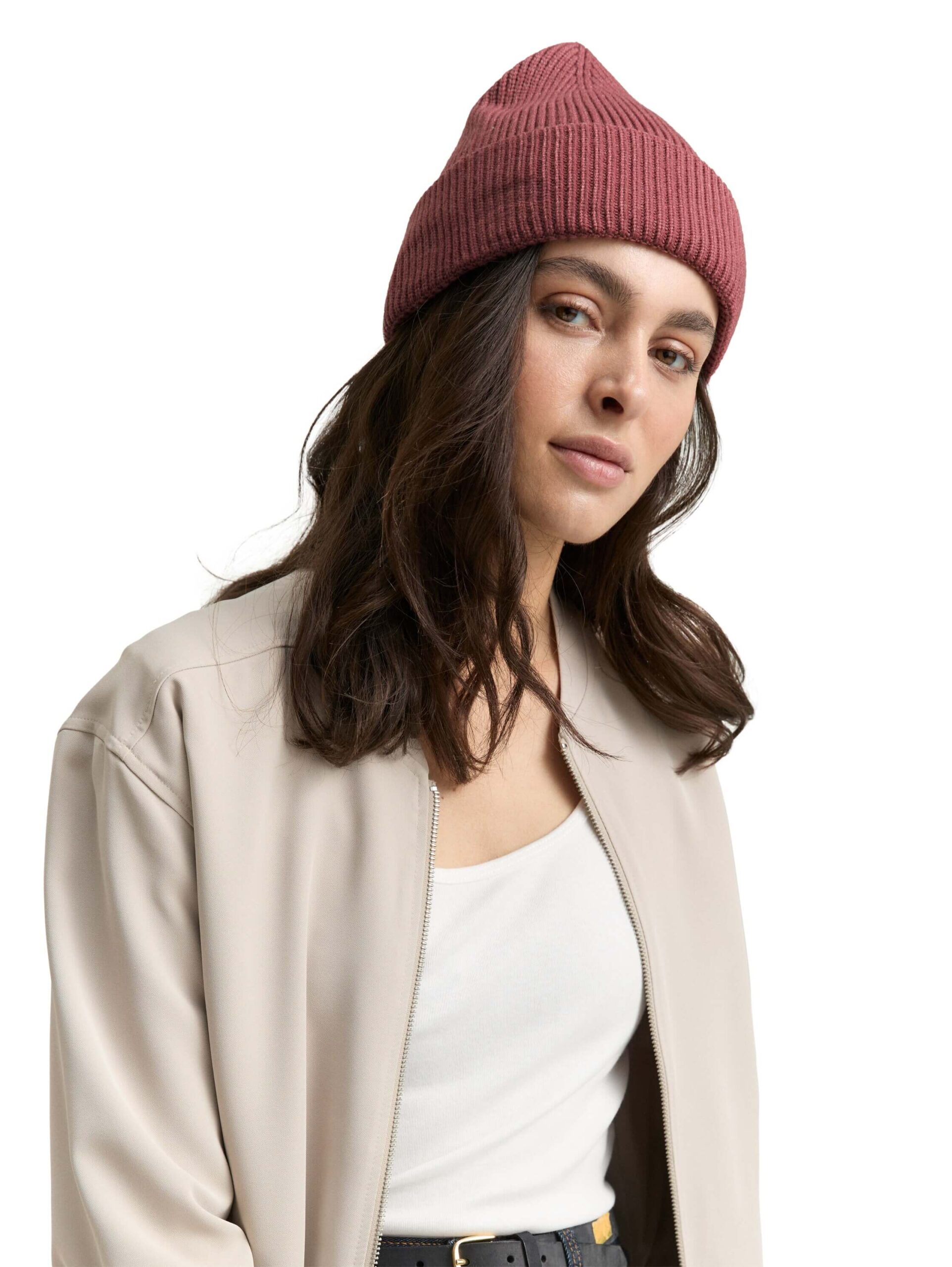 basic rib beanie