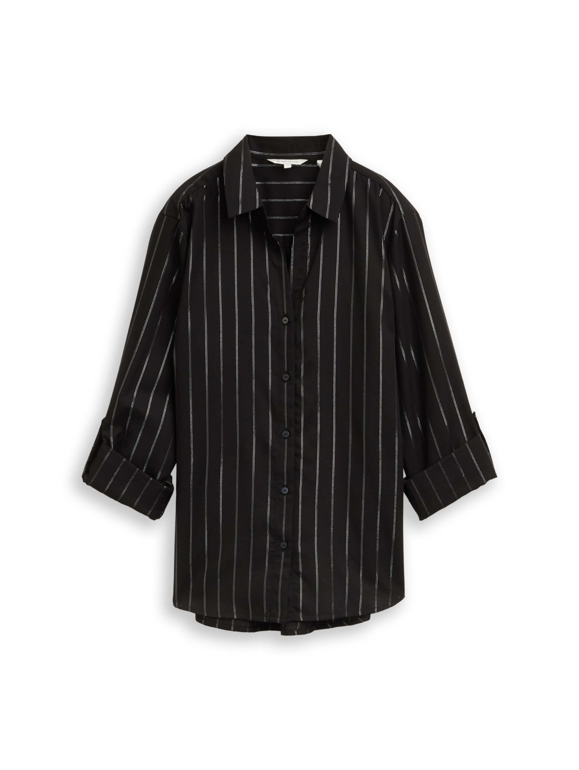 blouse with lurex stripe