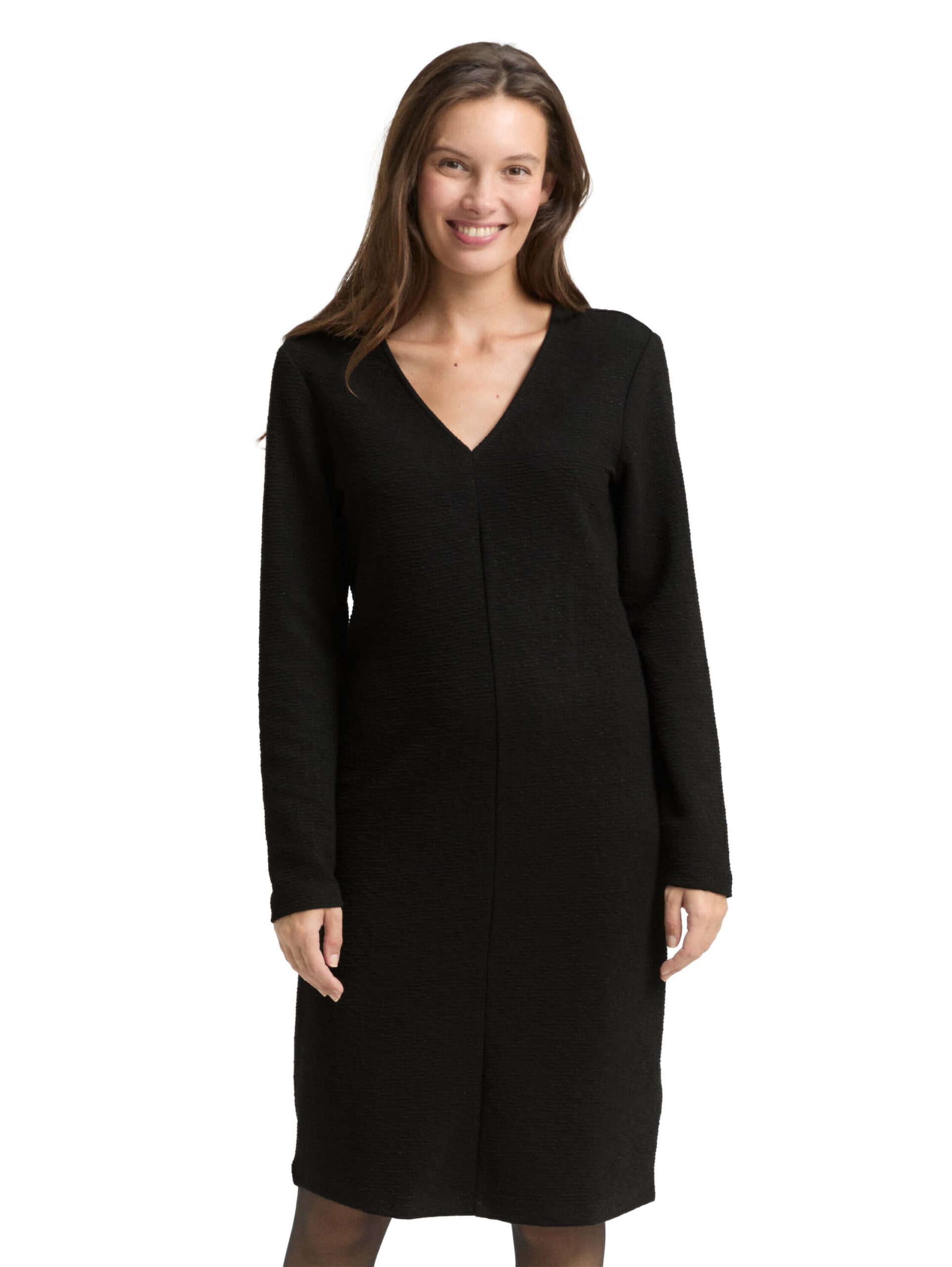 dress structured with lurex