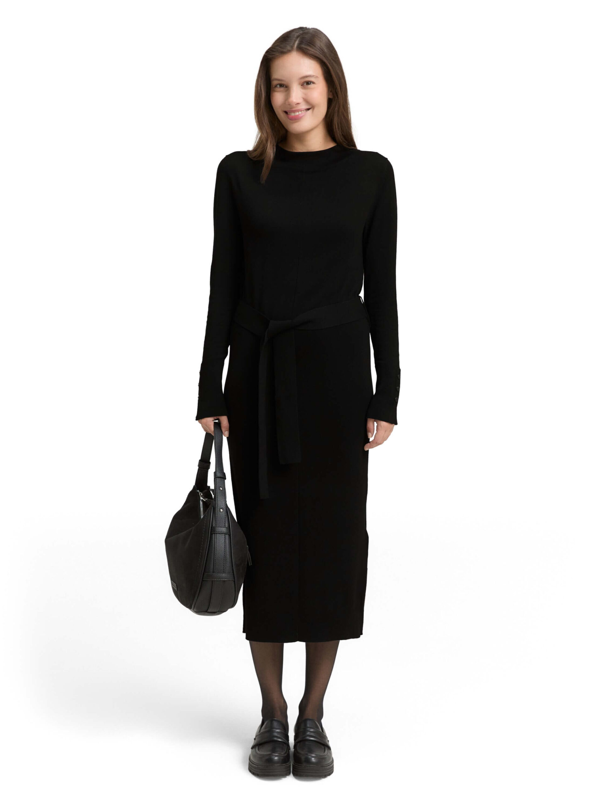 dress knit with belt