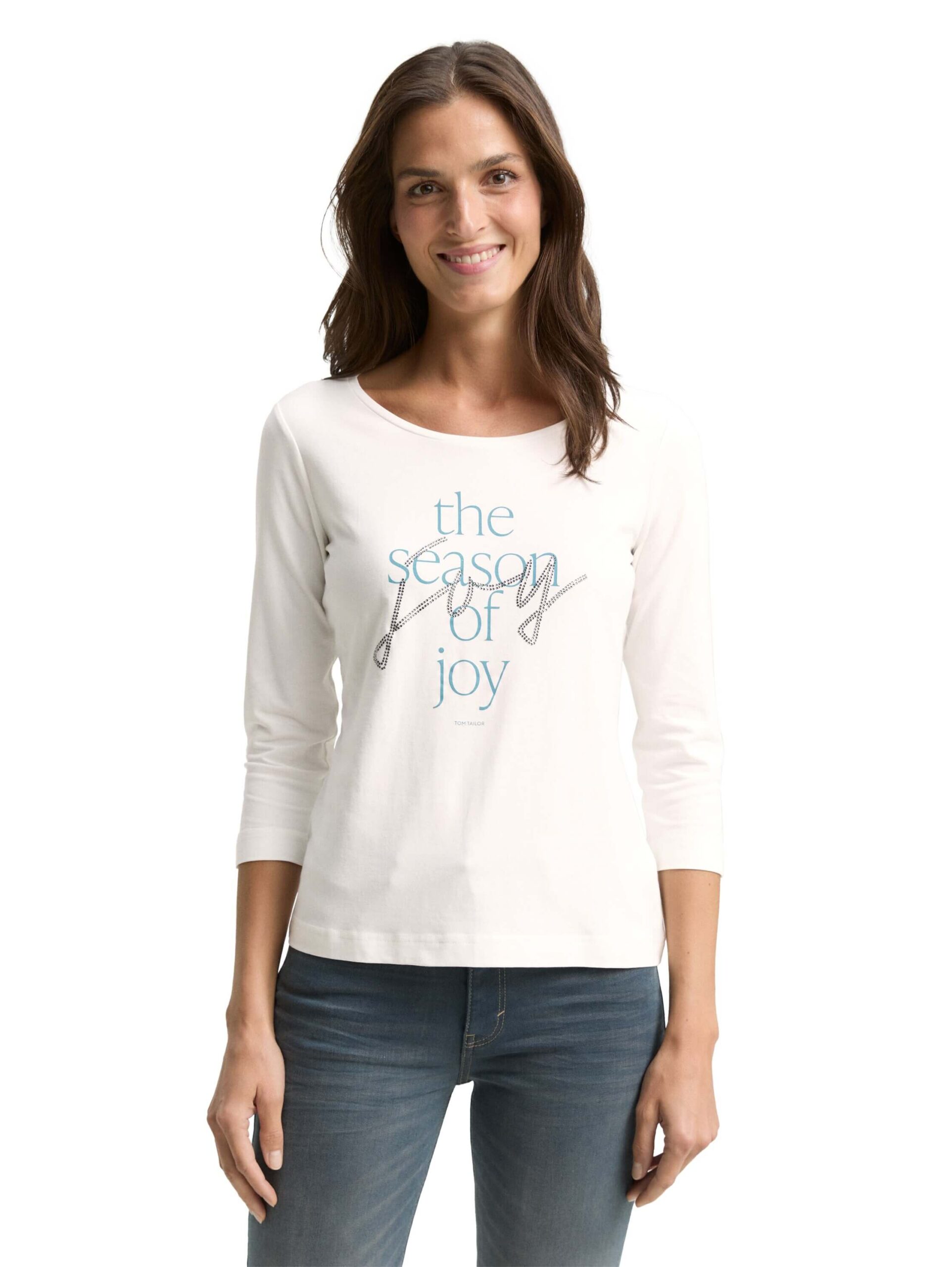 T-shirt crew neck frontprint