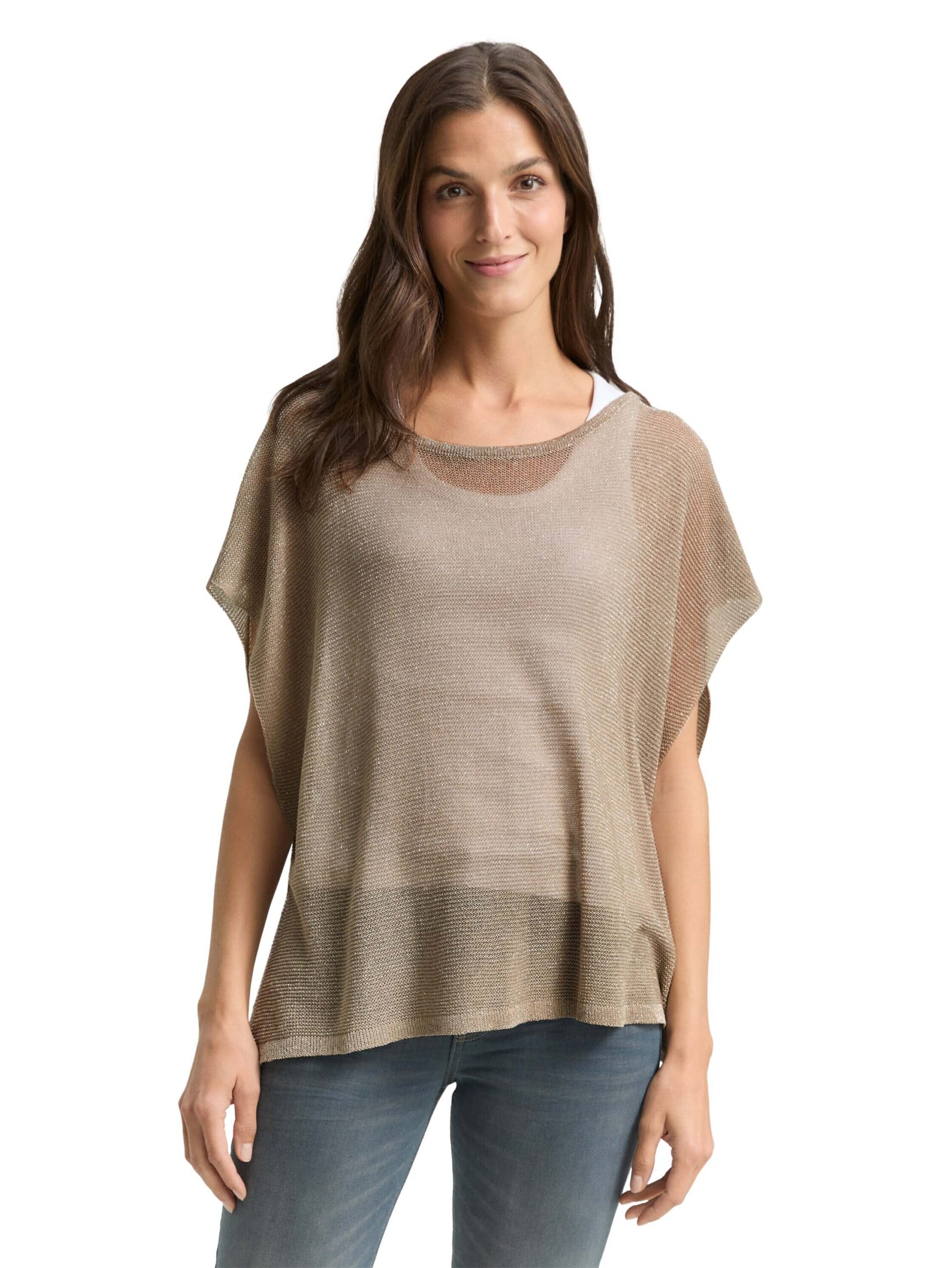 lurex poncho