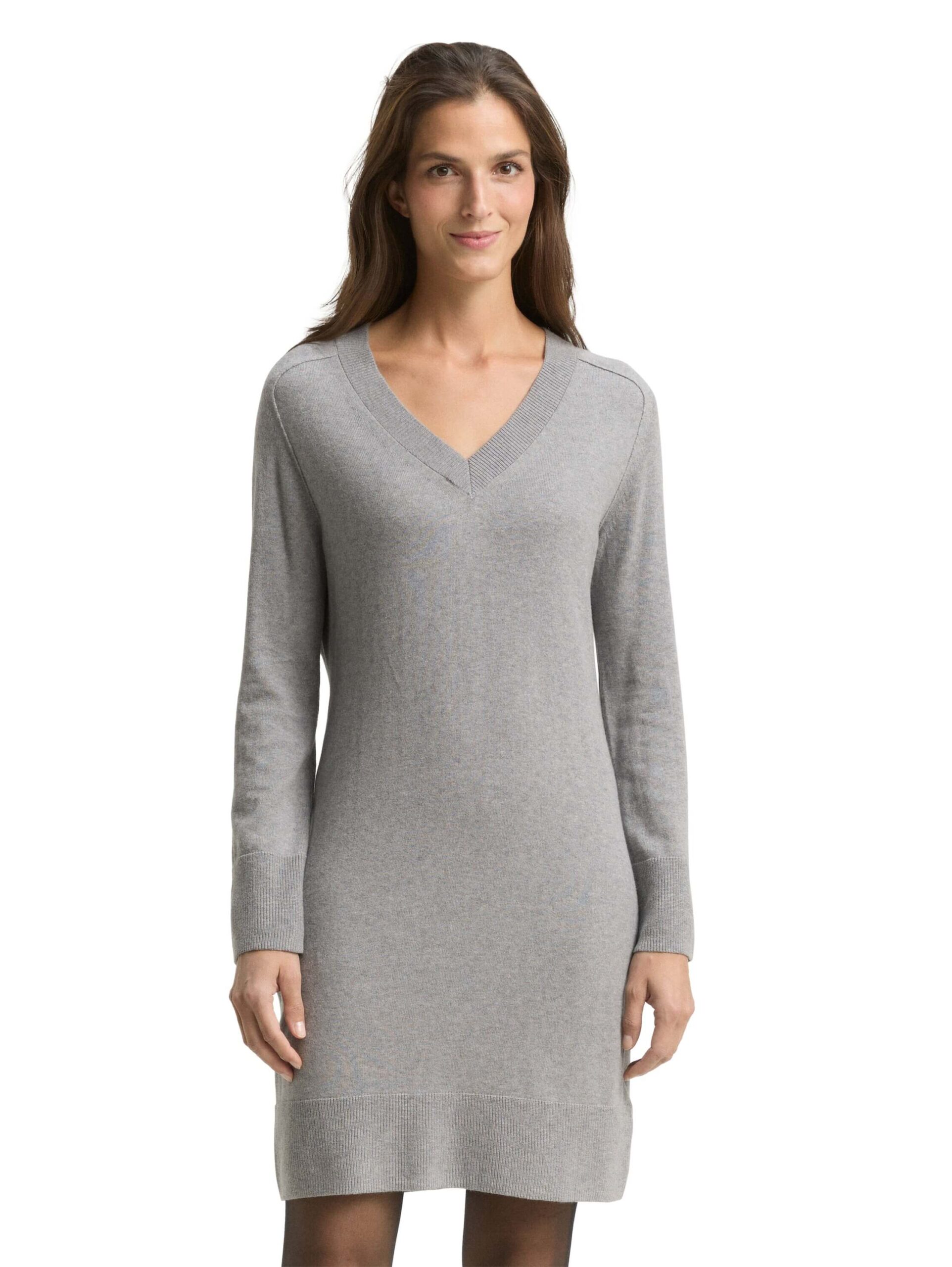 dress knit with v-neck