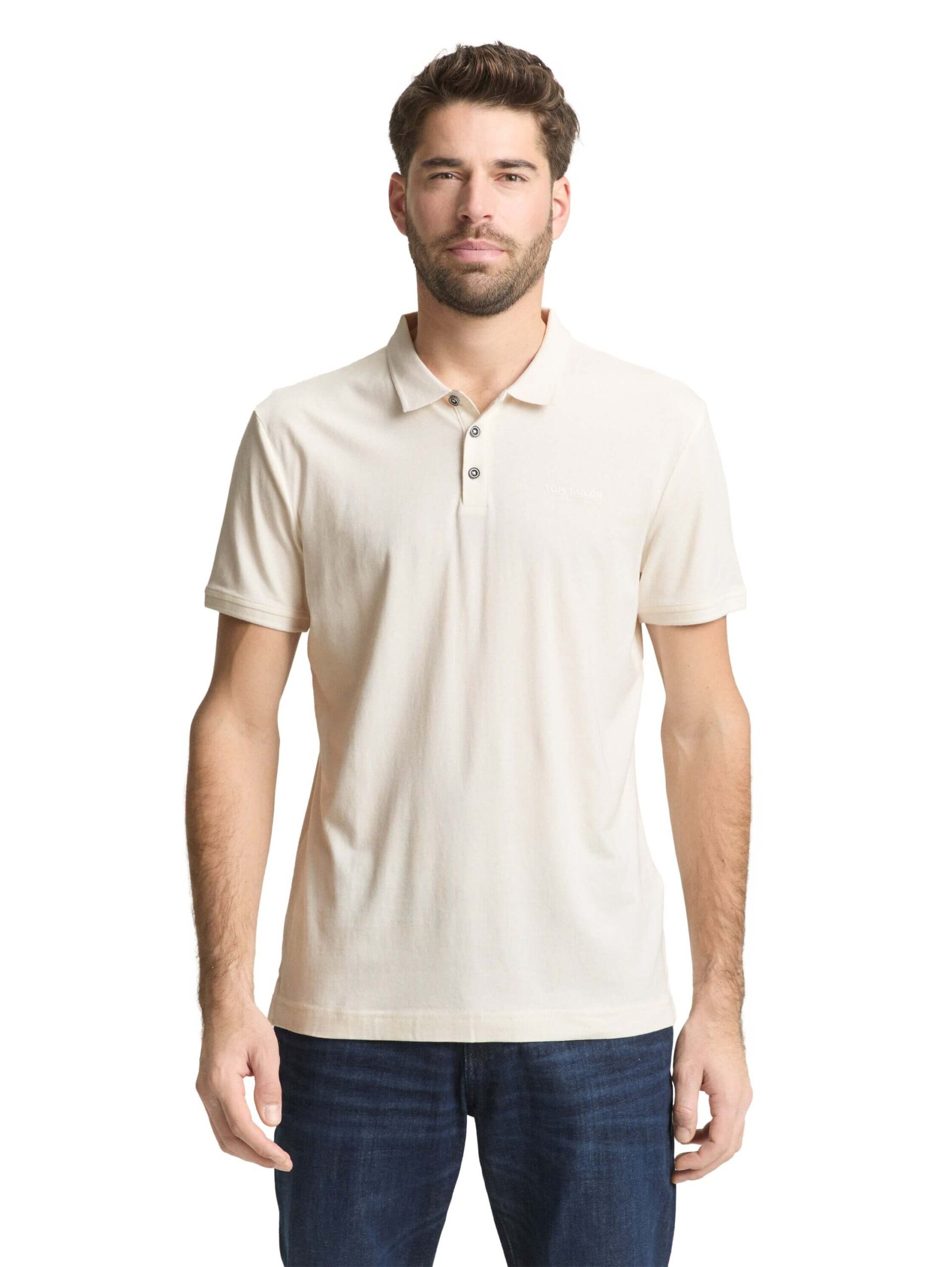 fitted basic polo