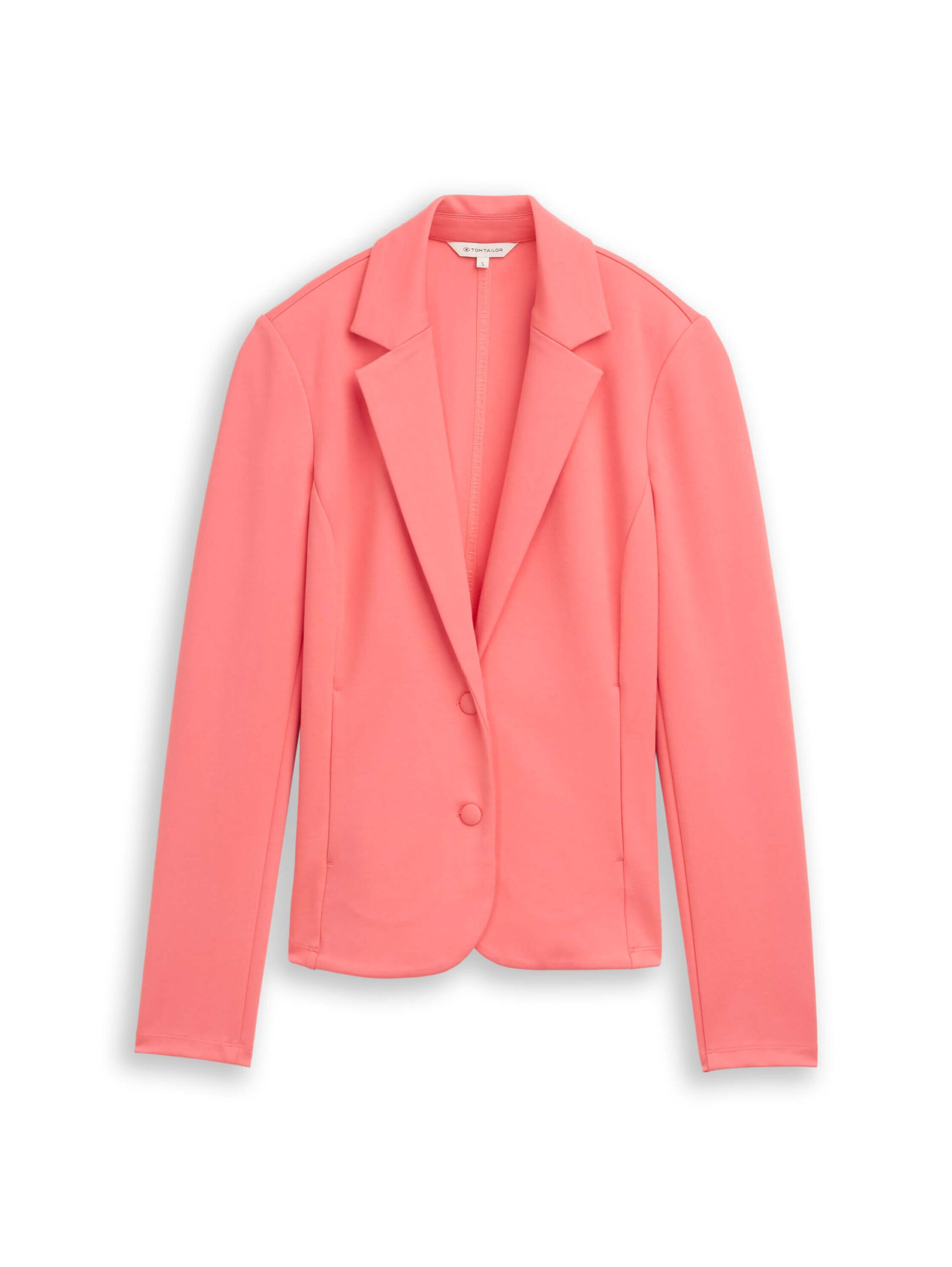 blazer solid jersey