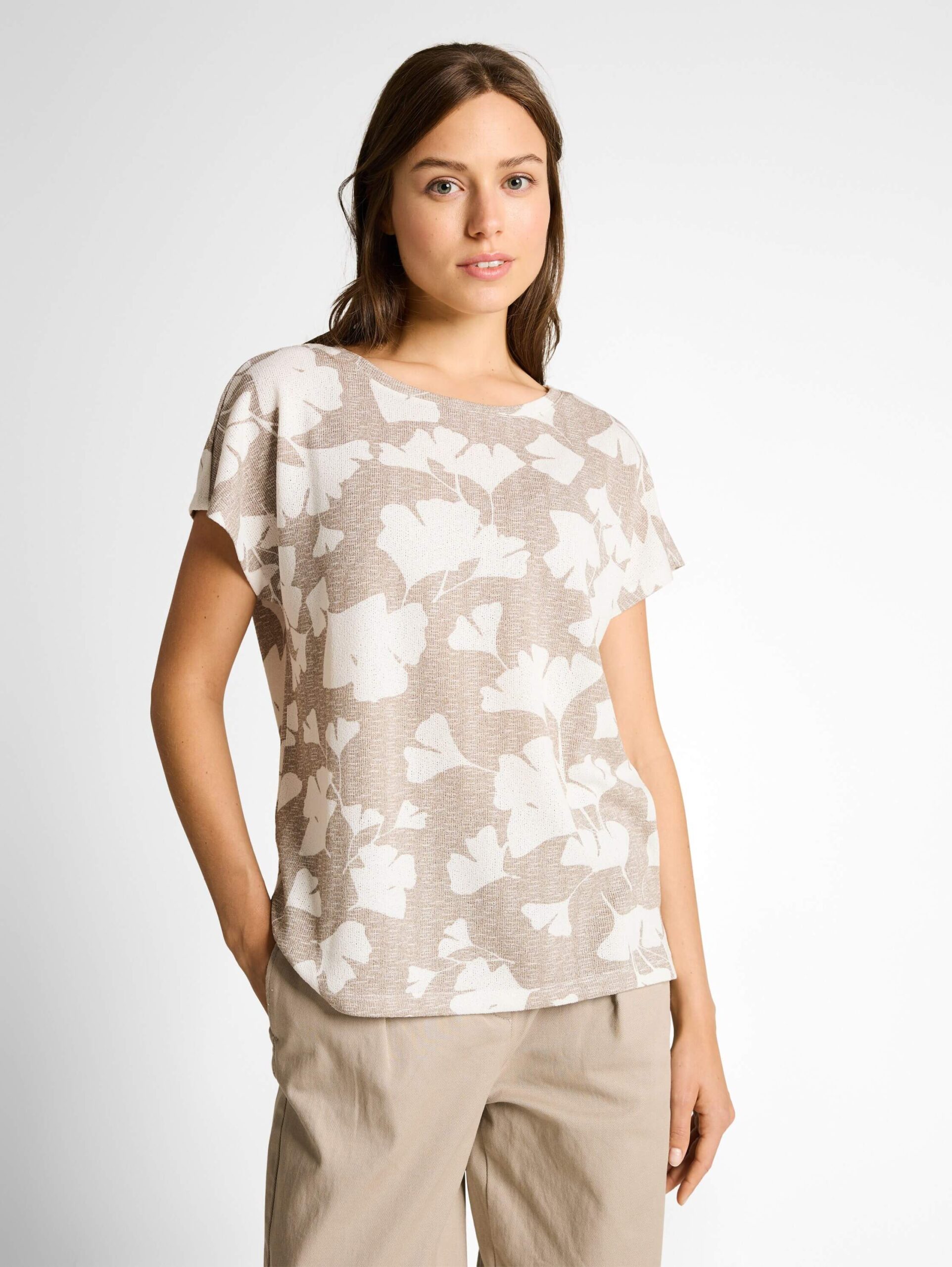 T-shirt knit optic alloverprint