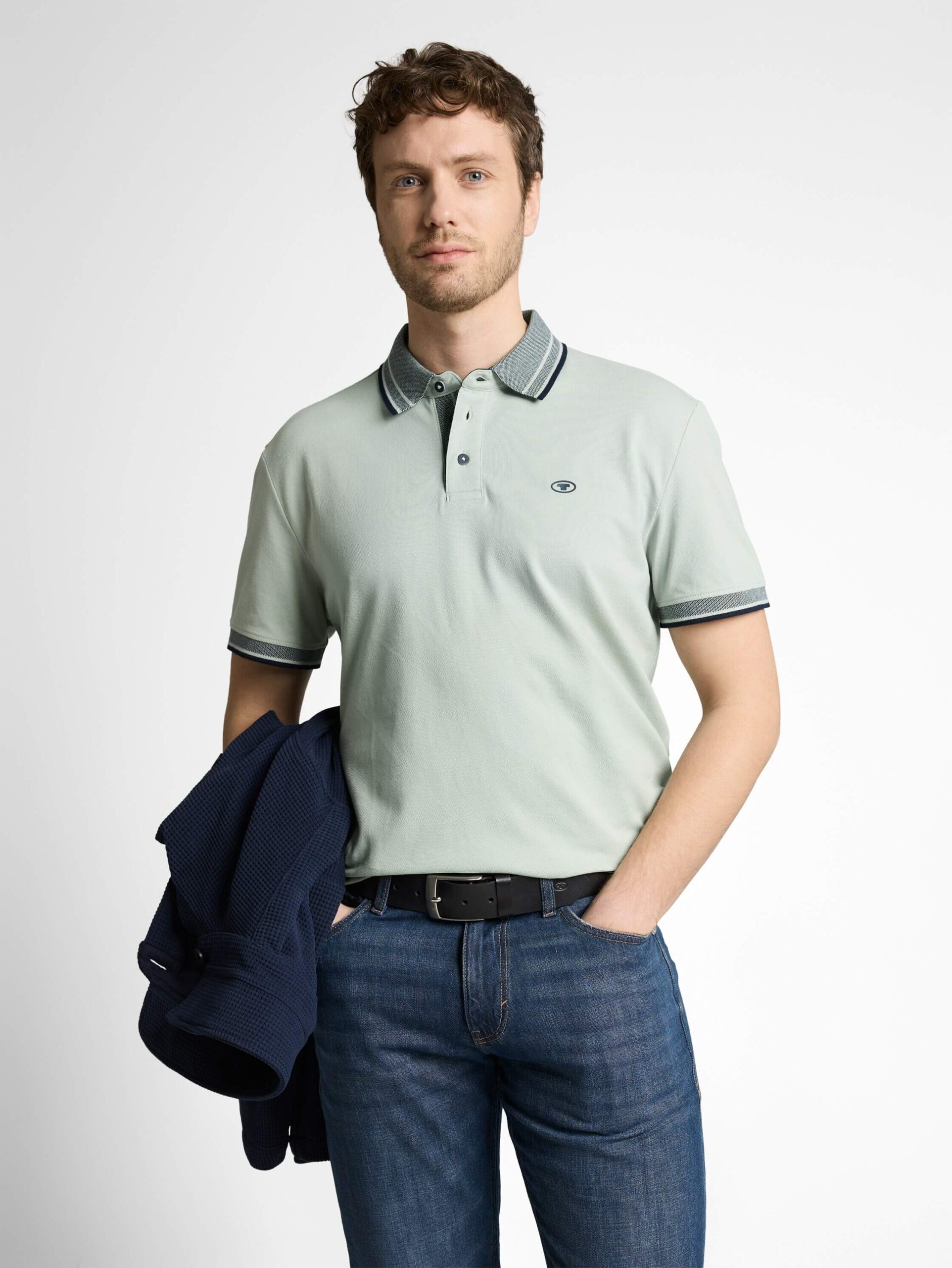 printed polo