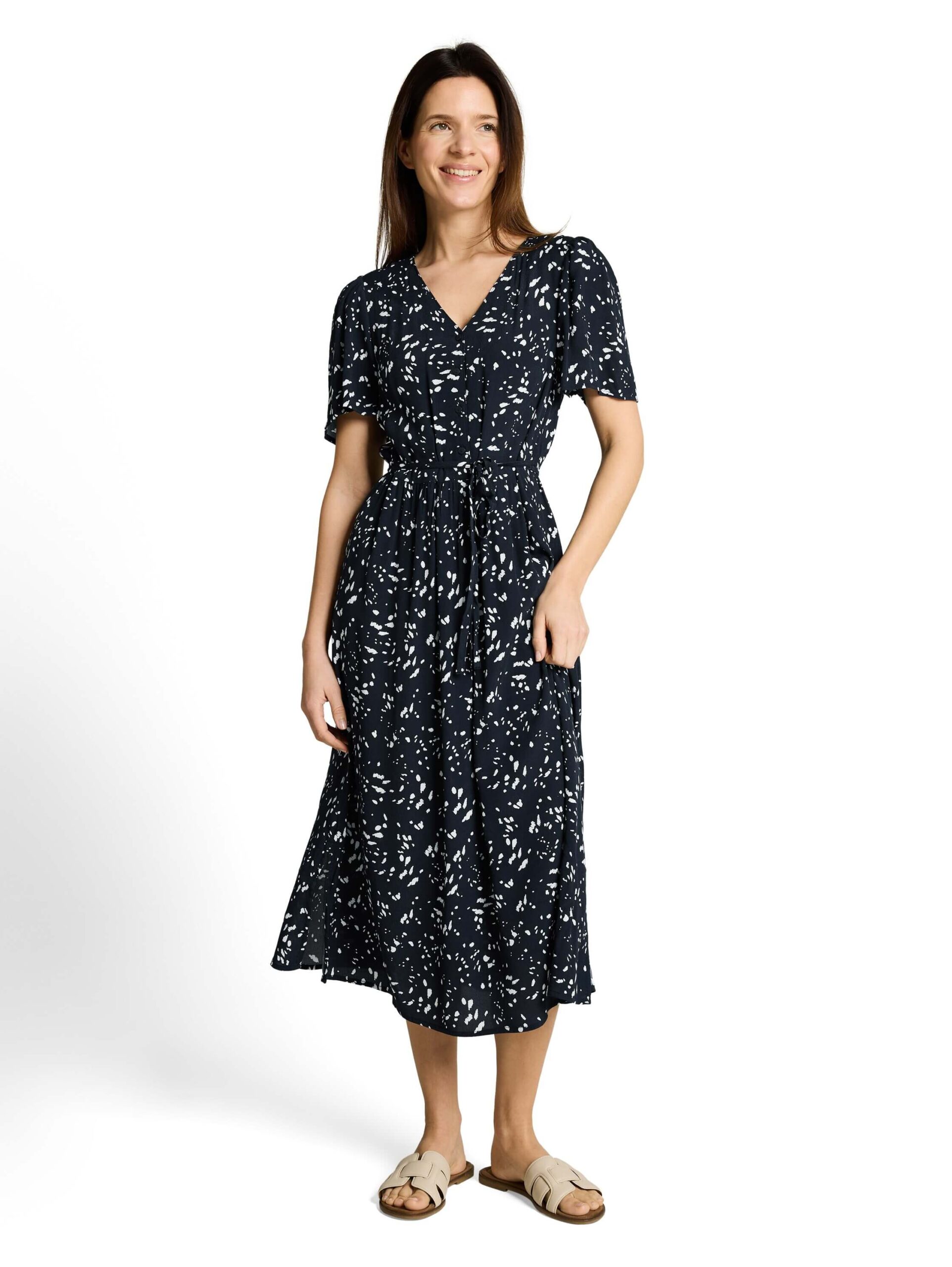 dress feminine printed