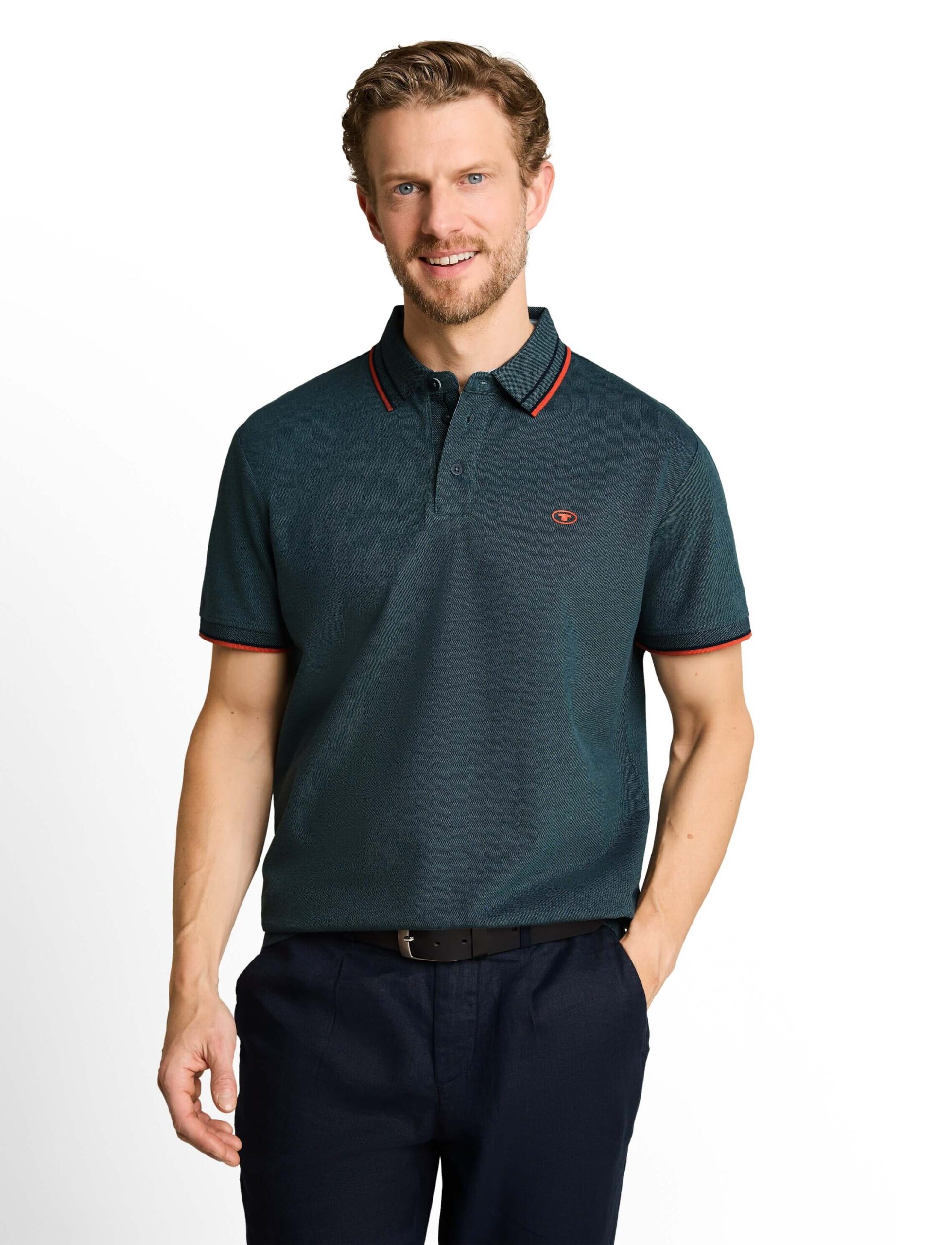 printed polo