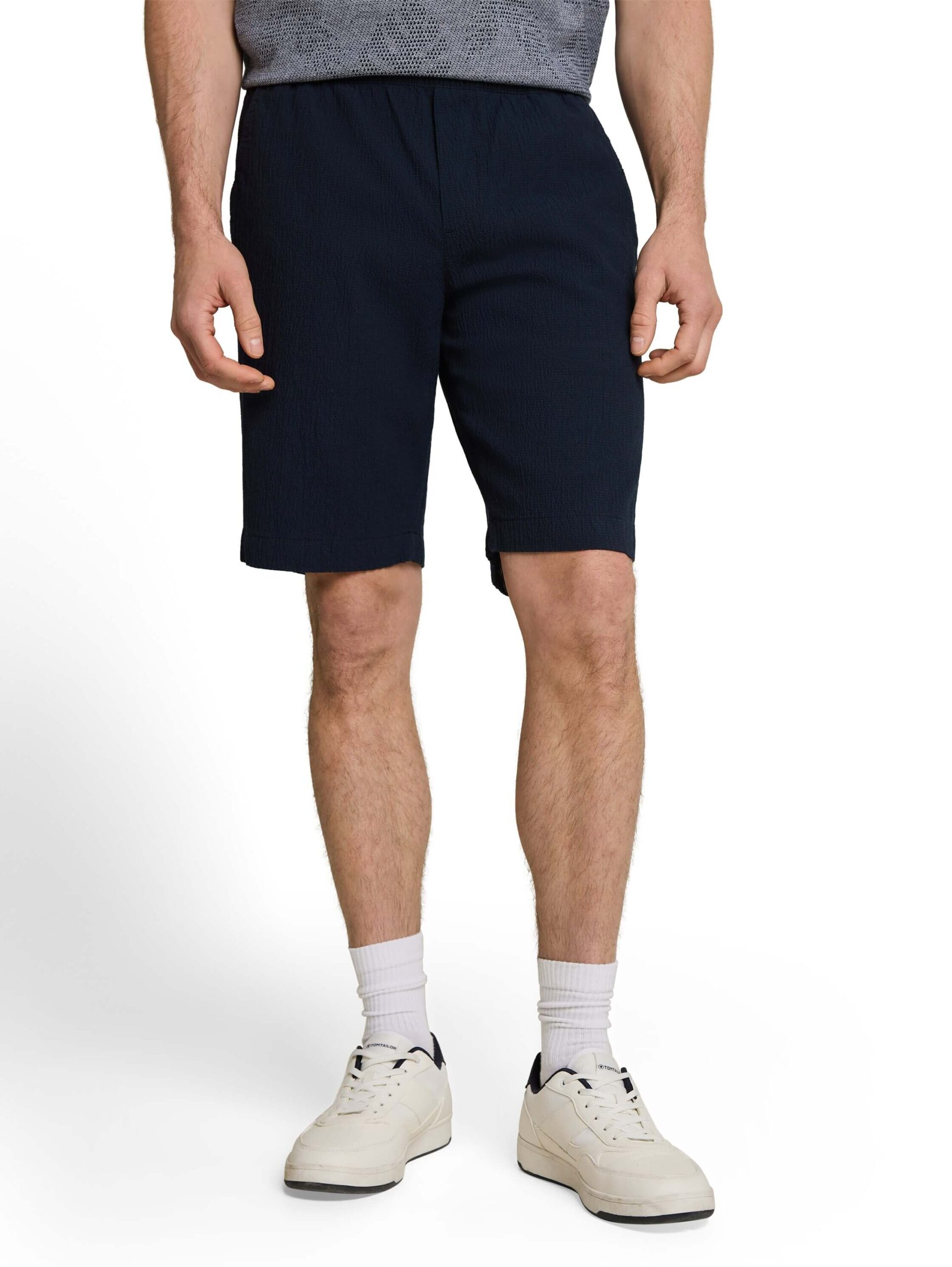regular seersucker shorts