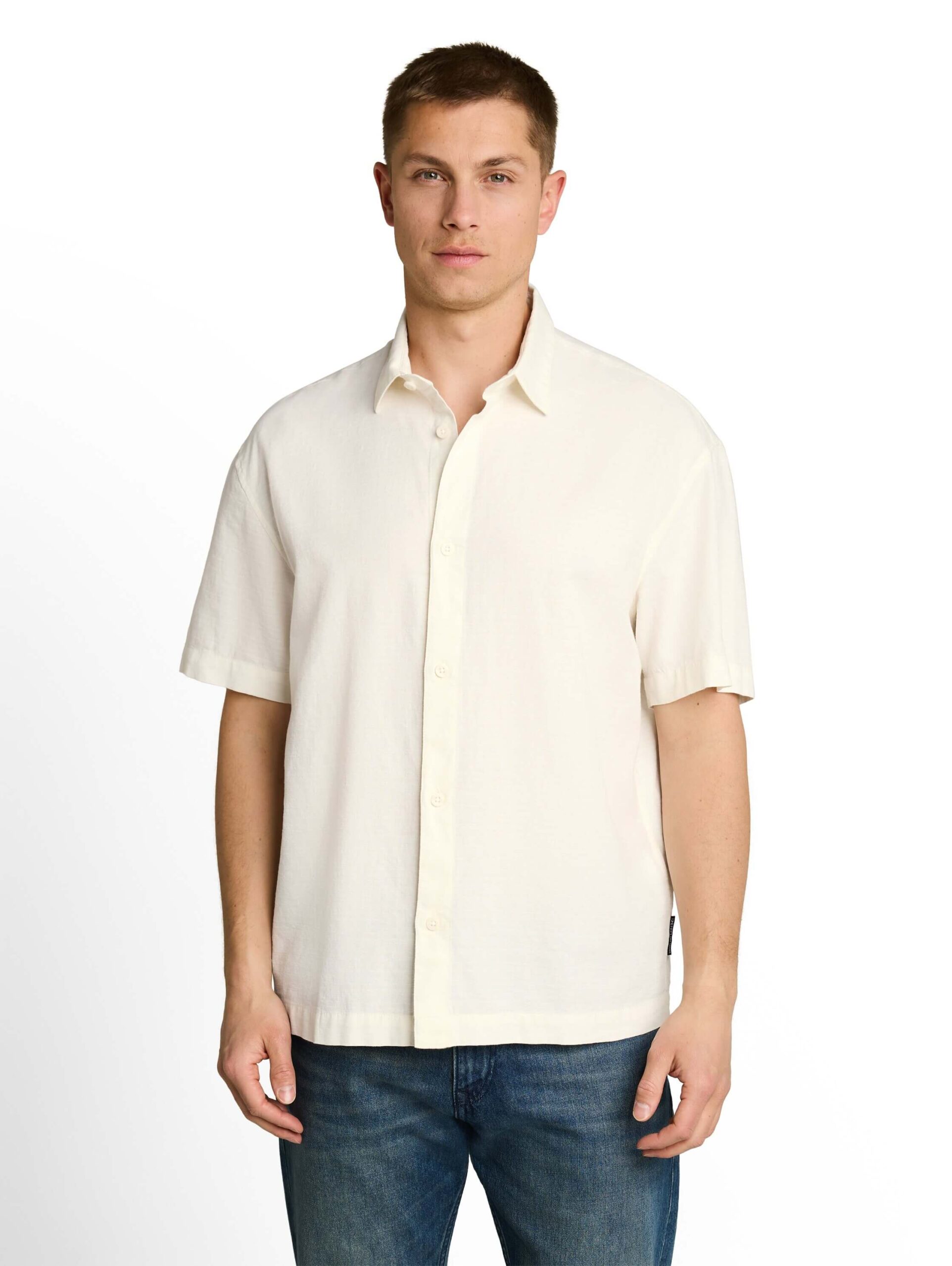 loose structured shirt
