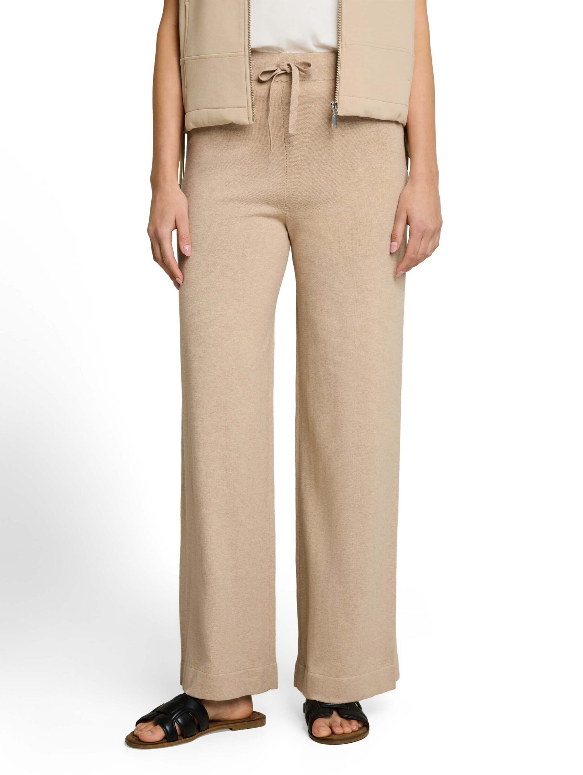 Knit pant silk blend