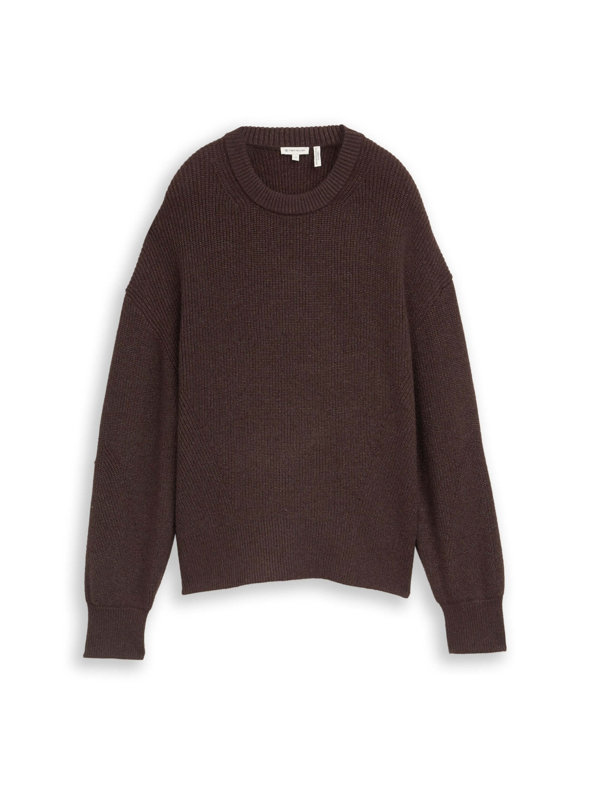 knit rib crewneck