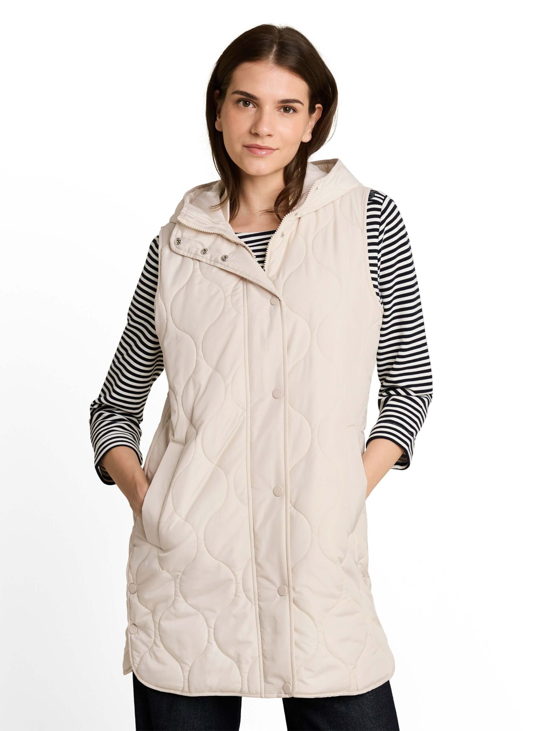 quilted lightweight vest