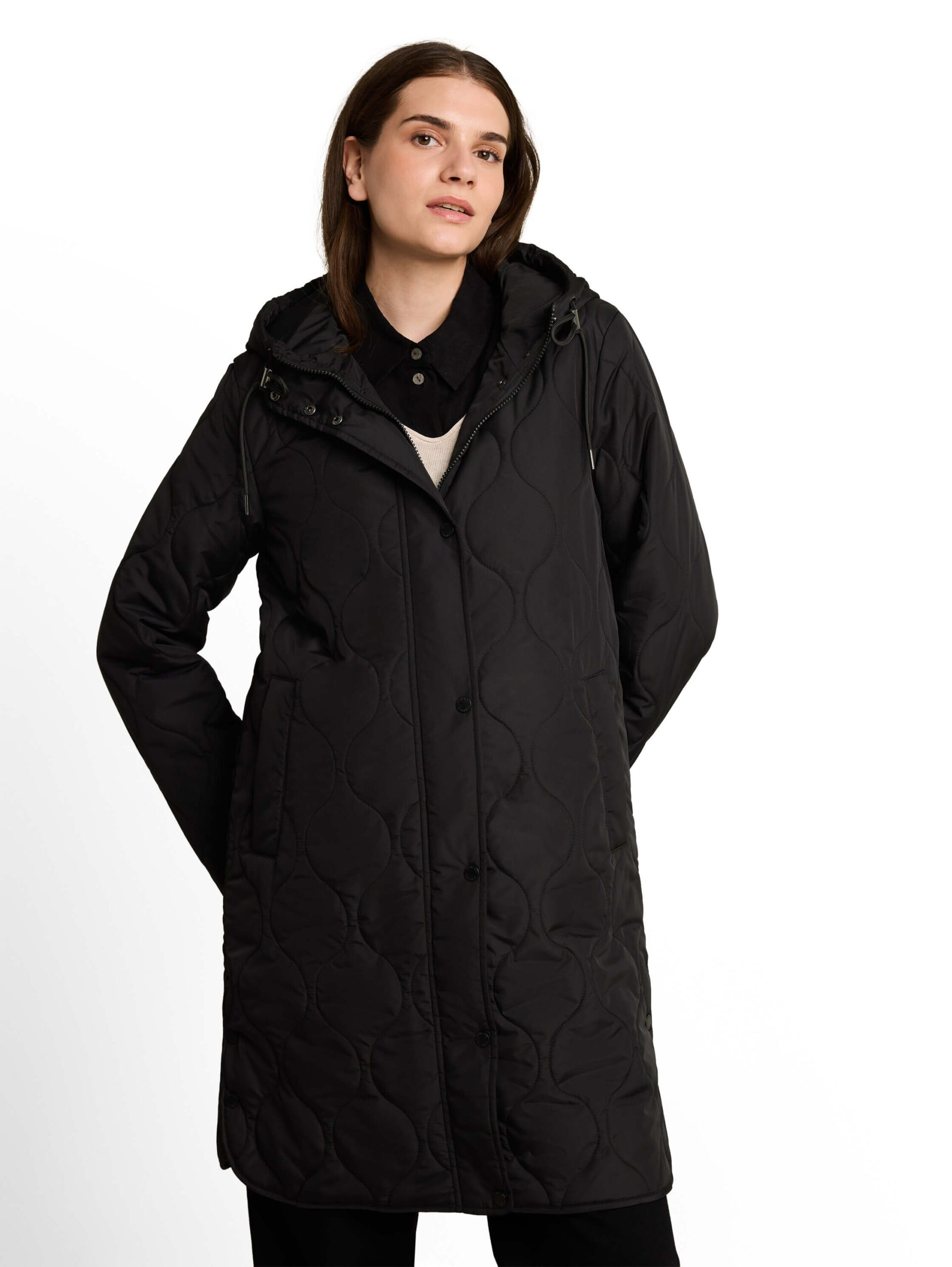 quilted lightweight coat