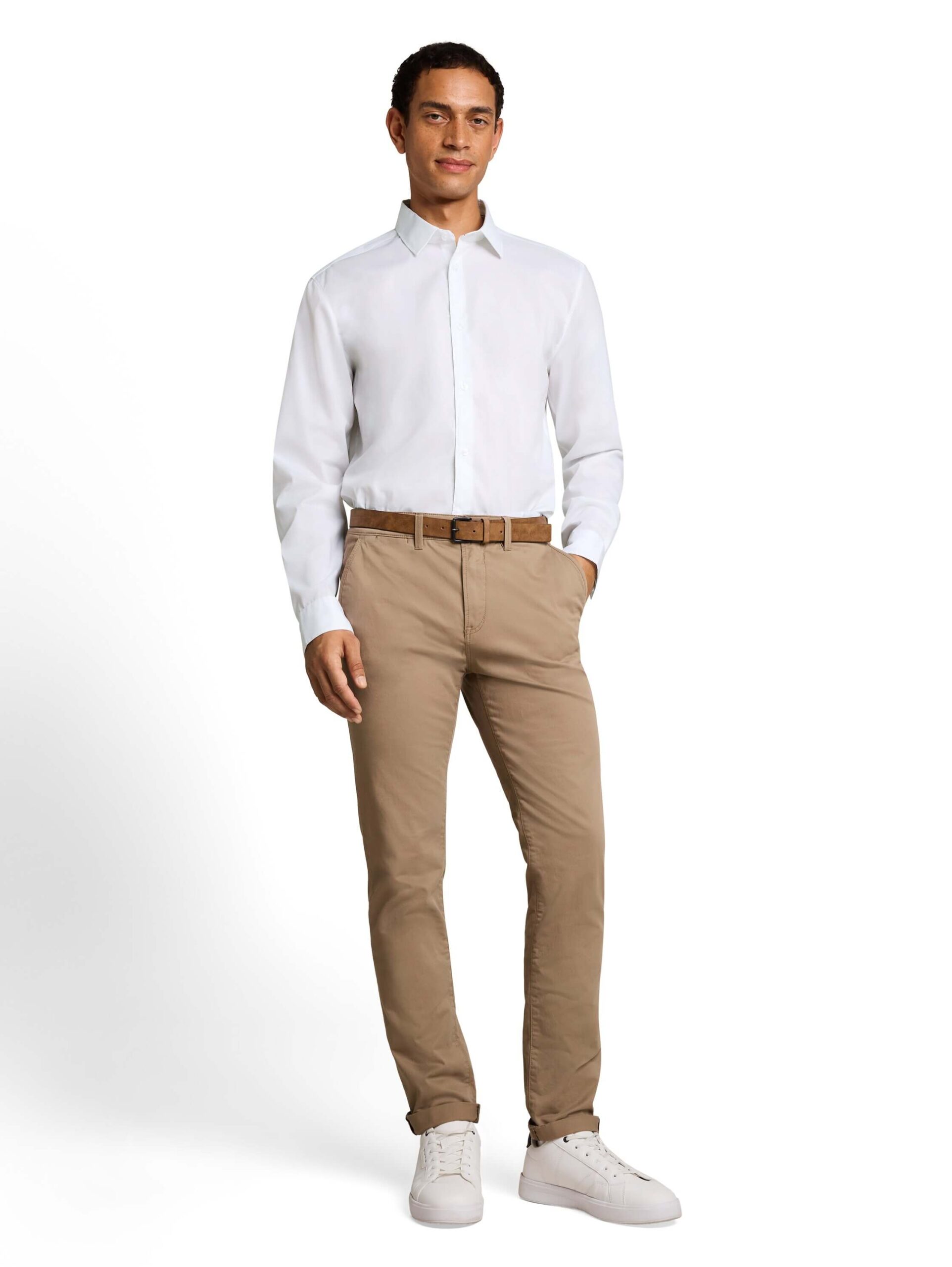 stretch poplin shirt