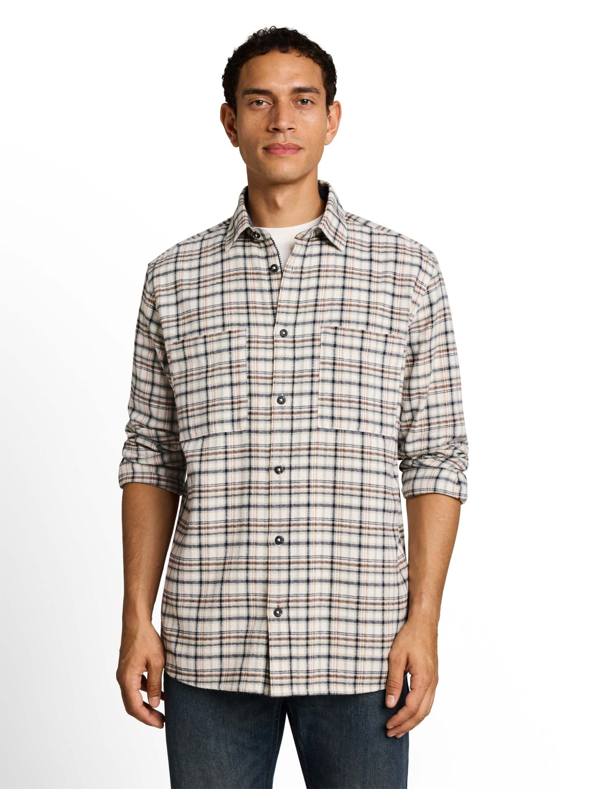 comfort checked shirt