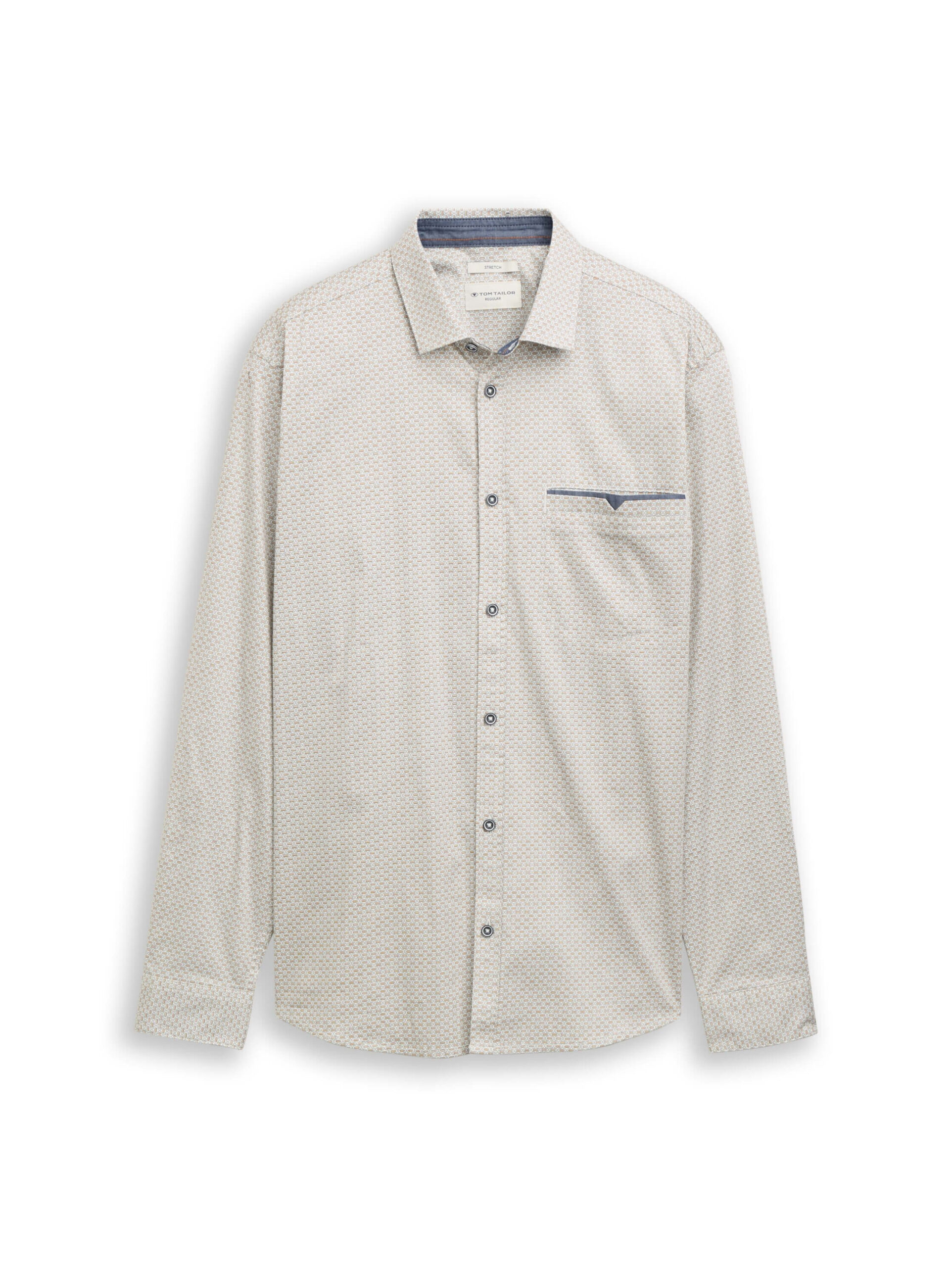 printed stretch shirt