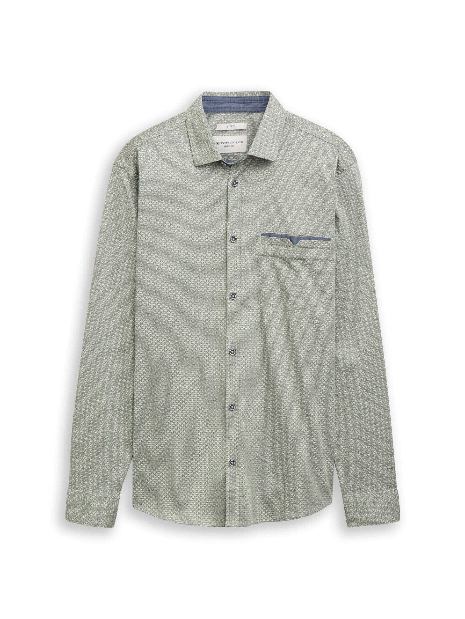 printed stretch shirt