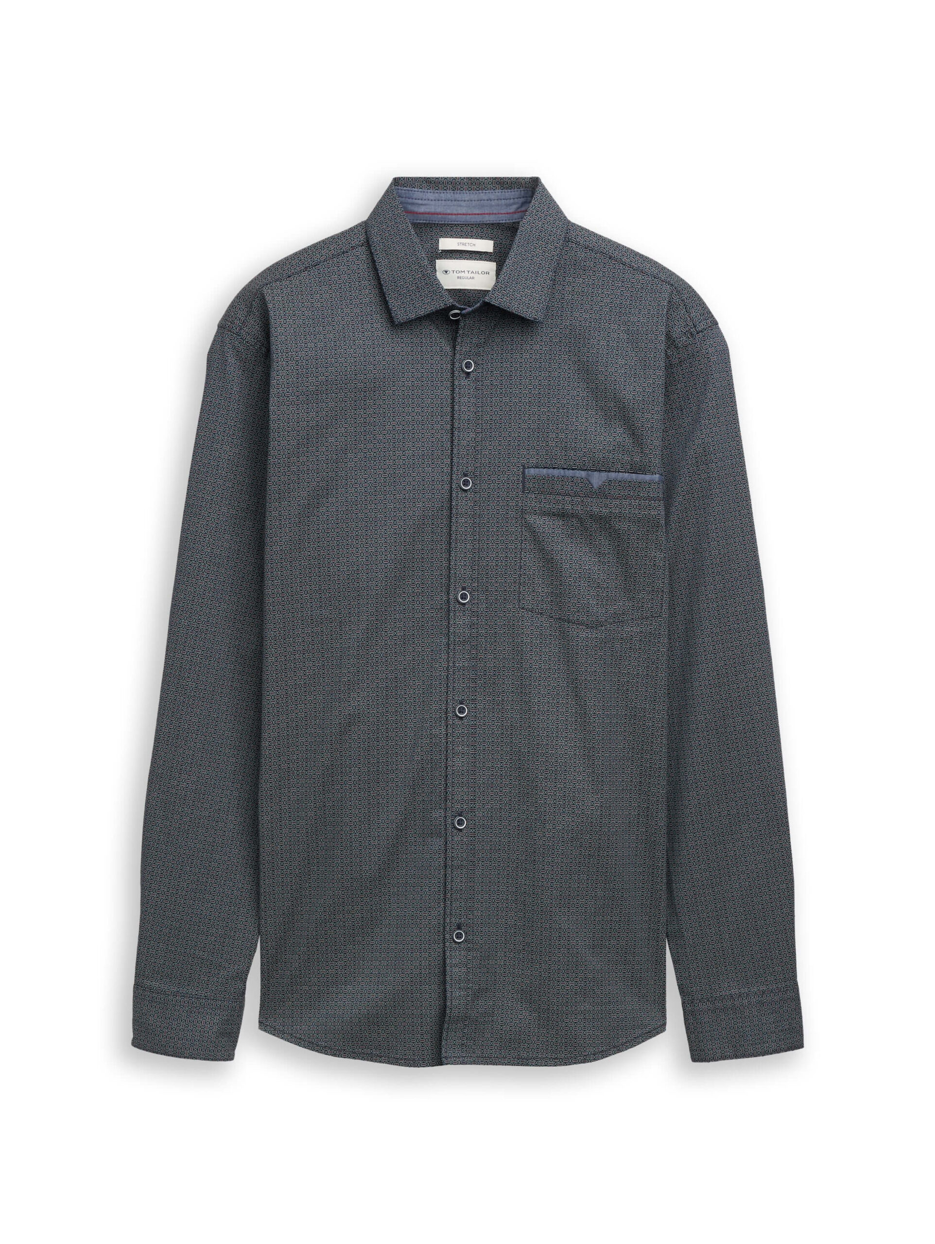 printed stretch shirt