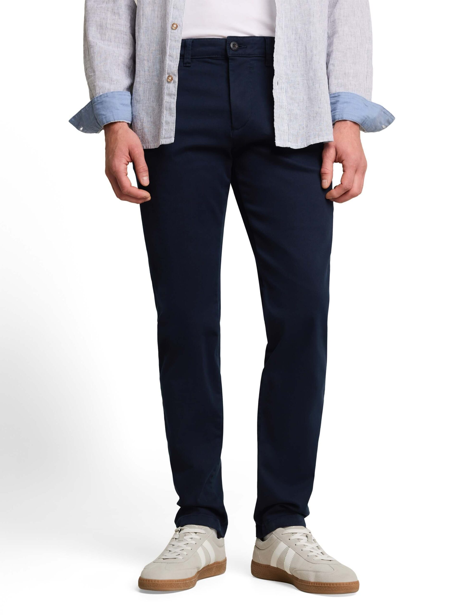 TT SIMON washed slim chino