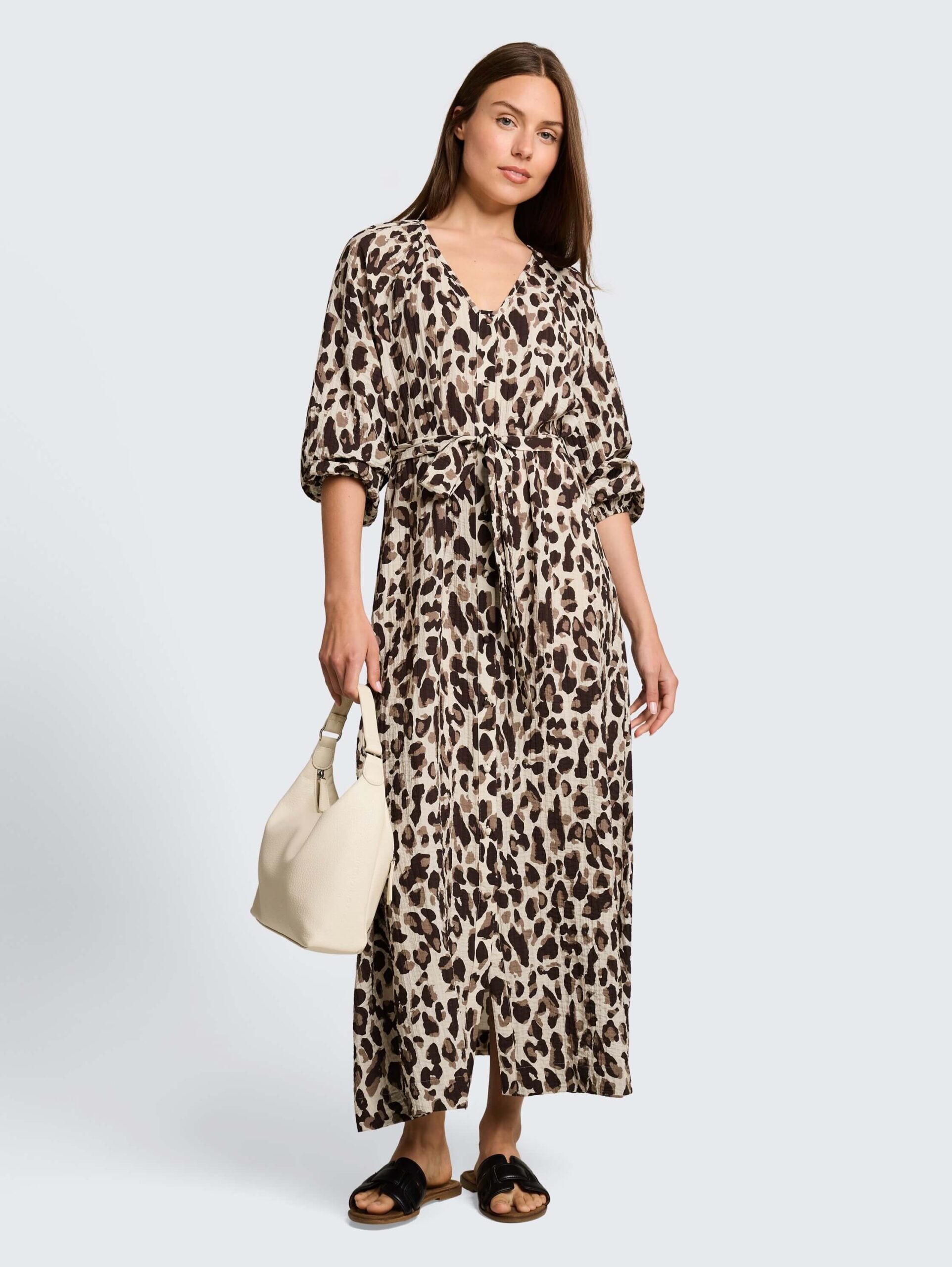 dress maxi with belt