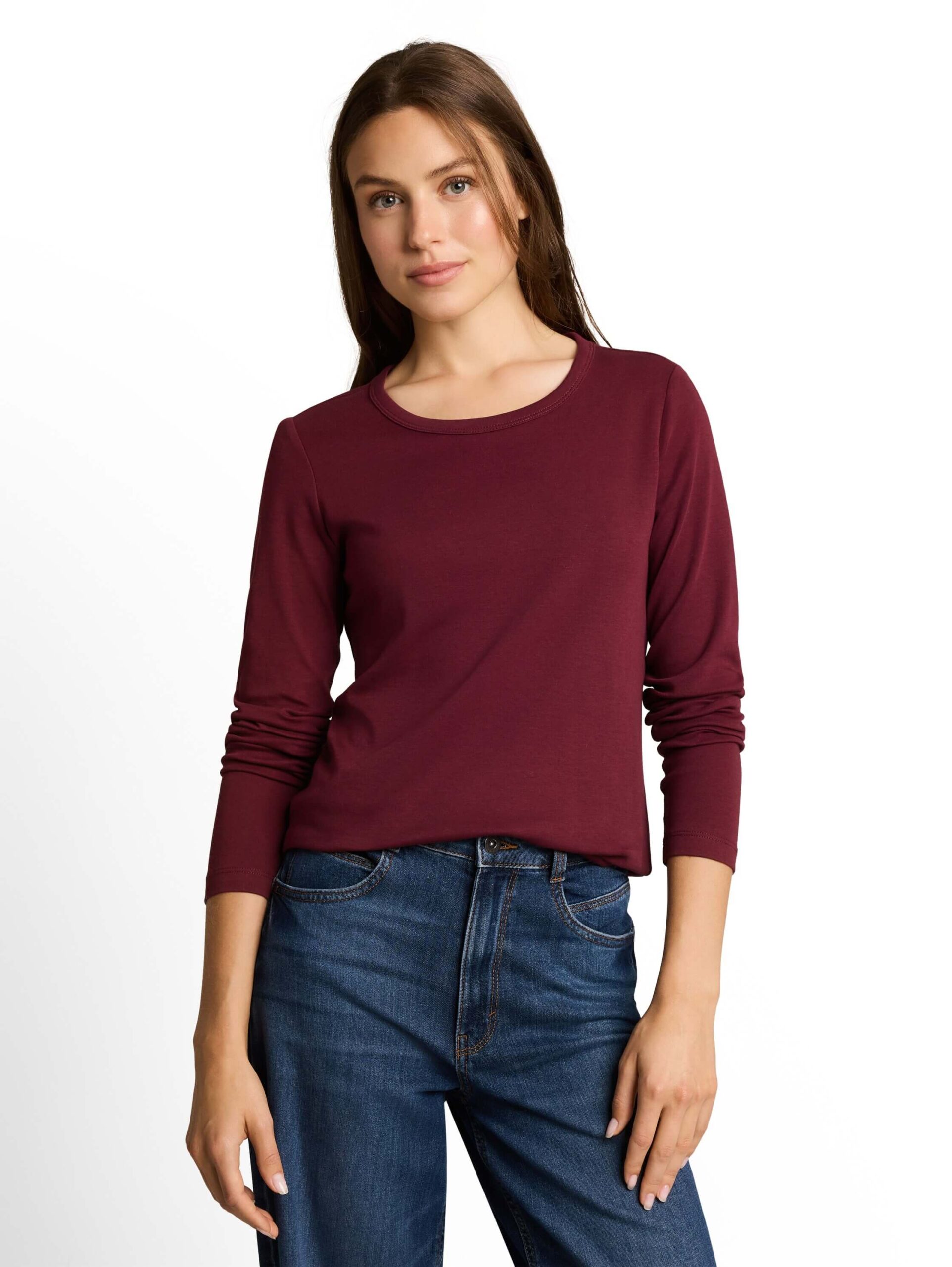 Longsleeve basic crew neck