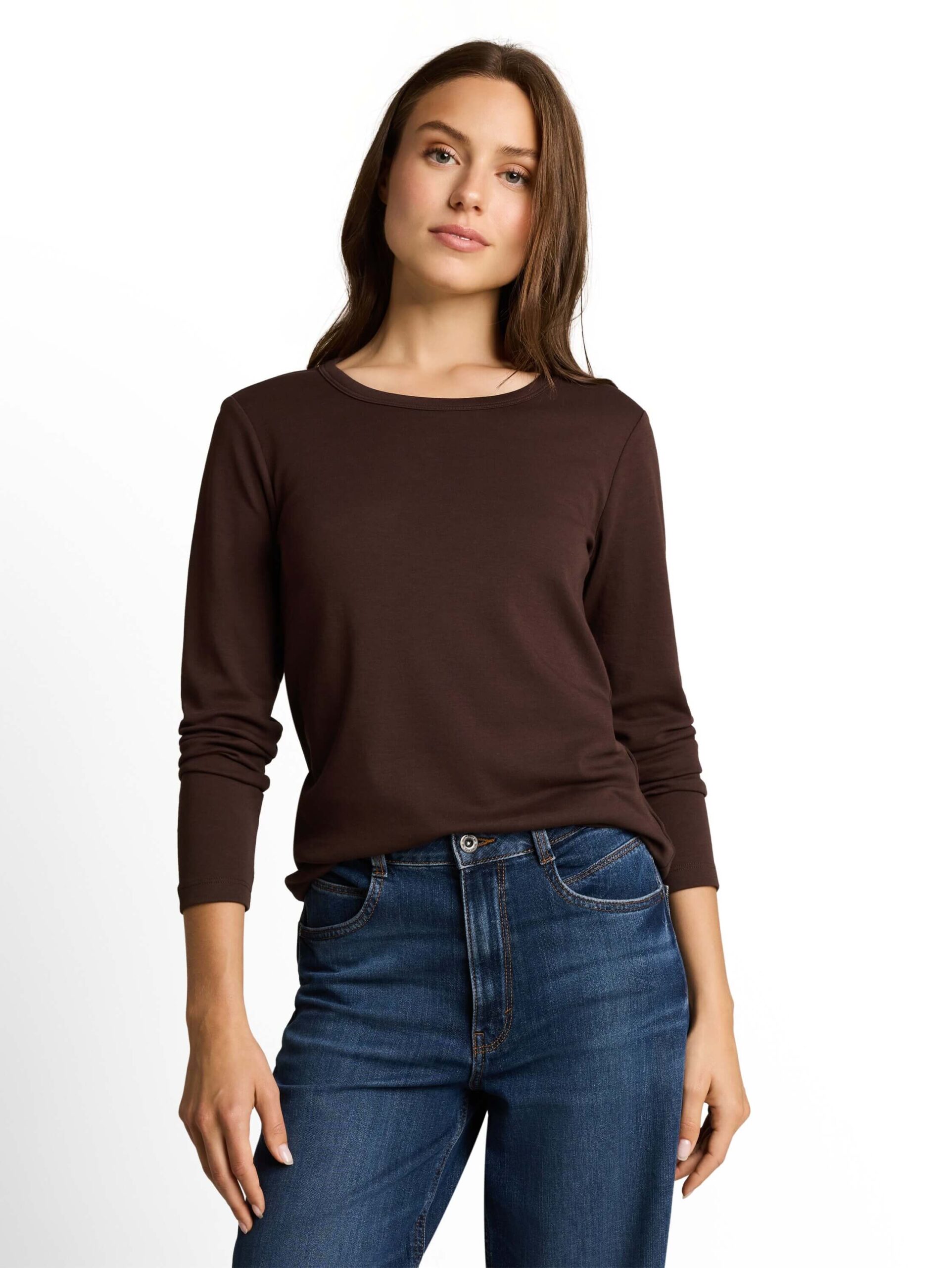 Longsleeve basic crew neck