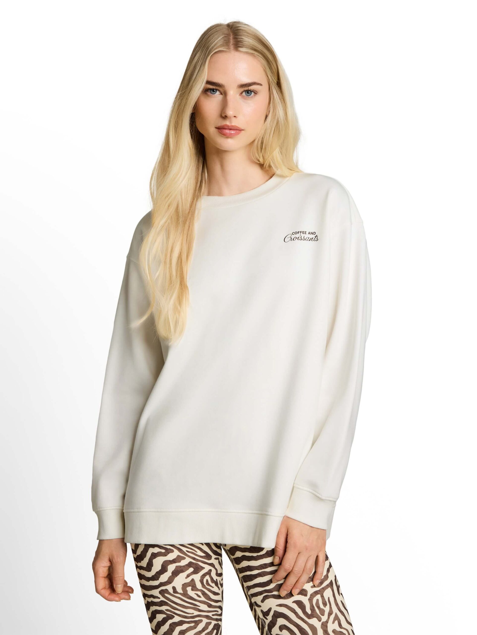 oversized sweatshirt with print