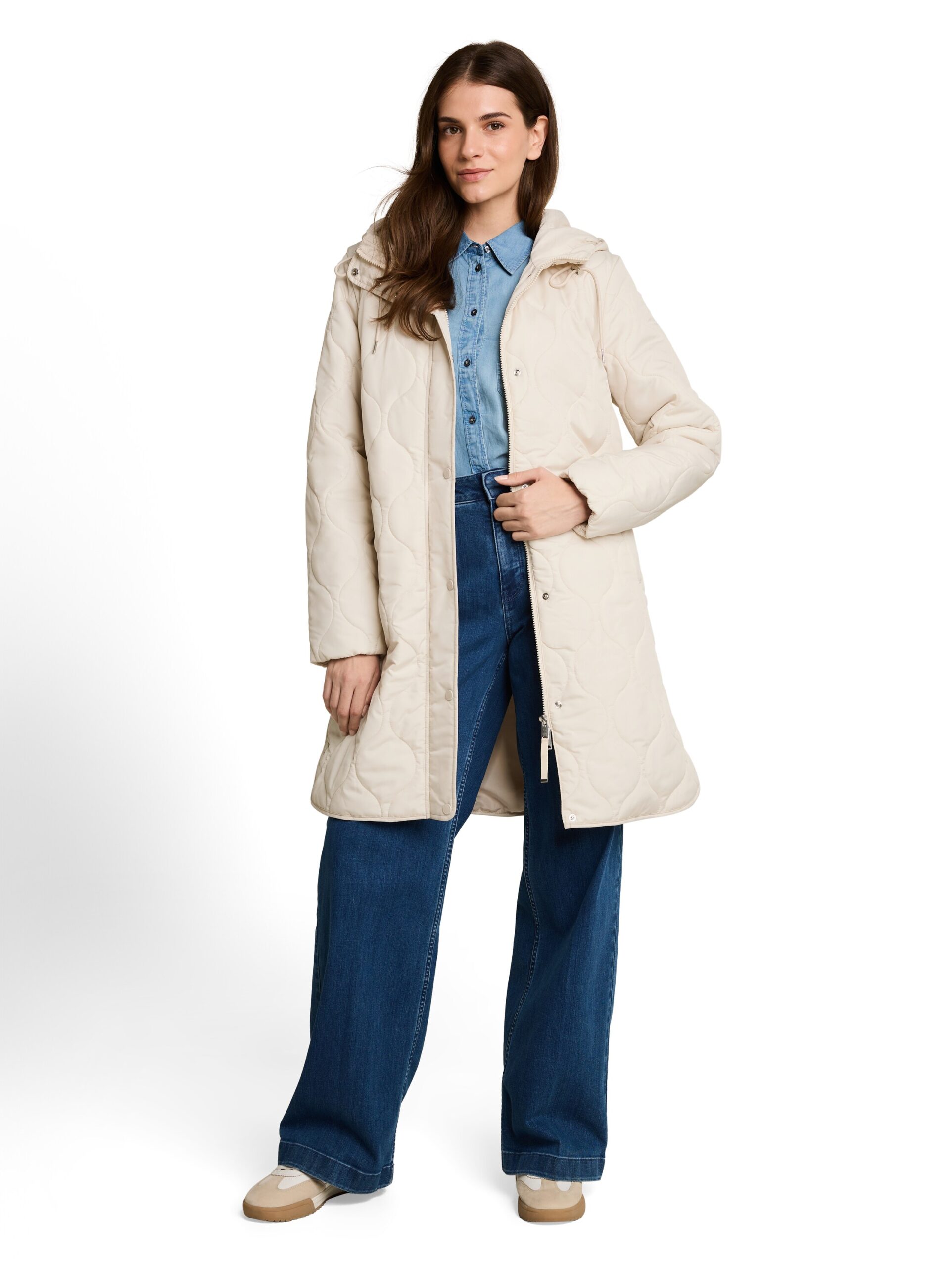 quilted lightweight coat